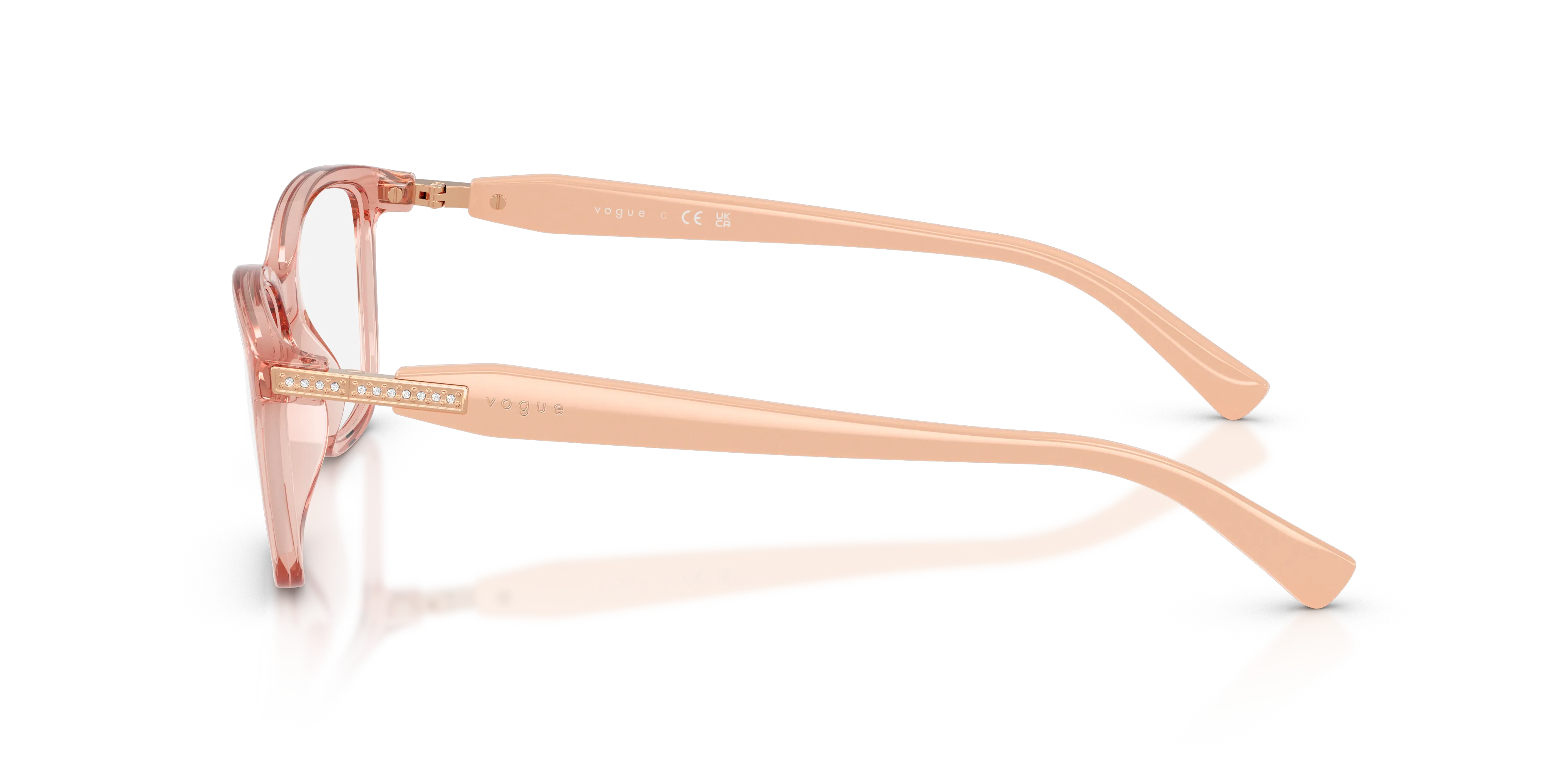 VOGUE EYEWEAR VO5680B 2864 Montature da vista Nylon Rosa Pillow Normale - immagine 4