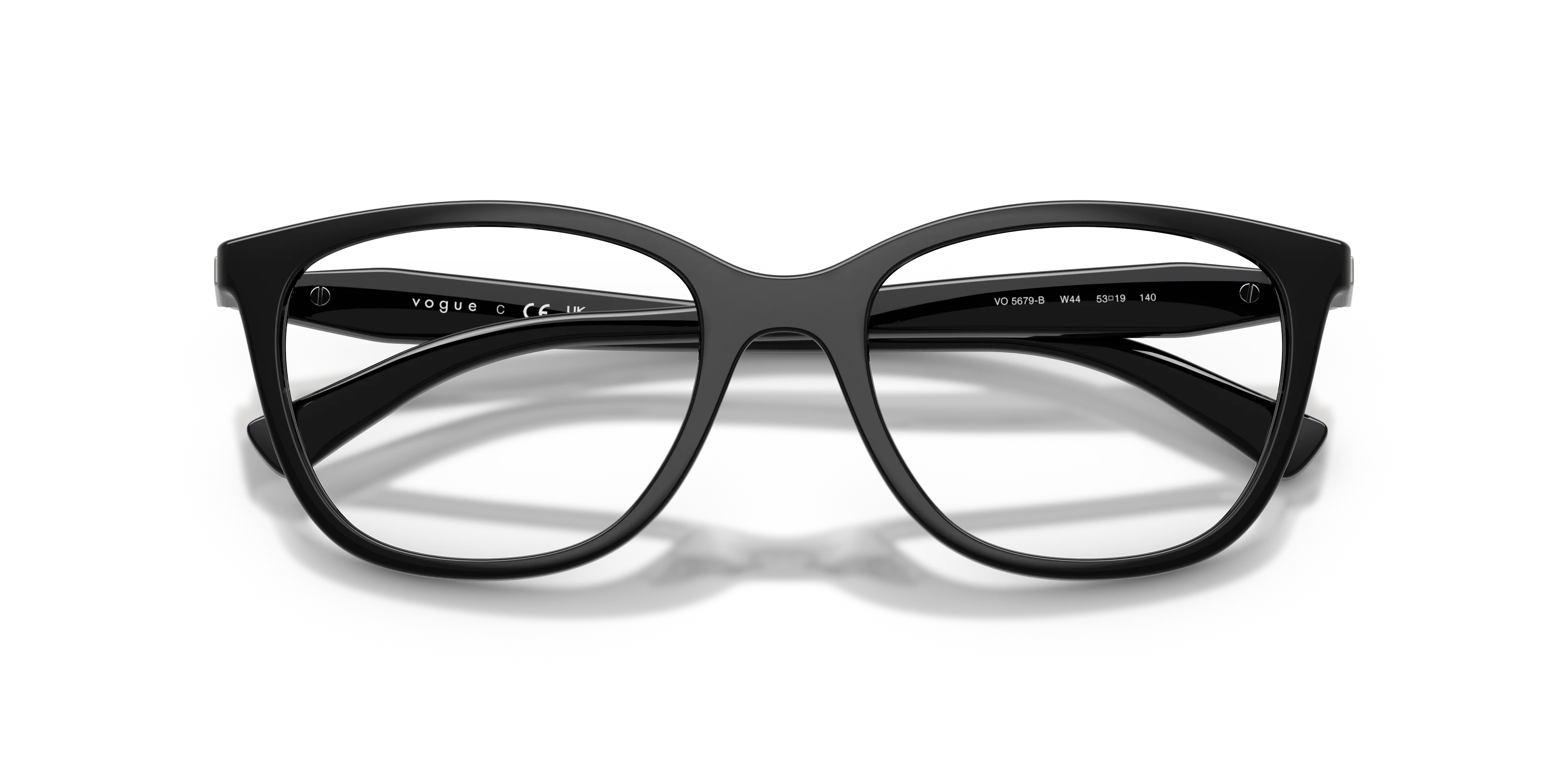 VOGUE EYEWEAR VO5679B W44 Montature da vista Nylon Nero Pantos Normale - immagine 2