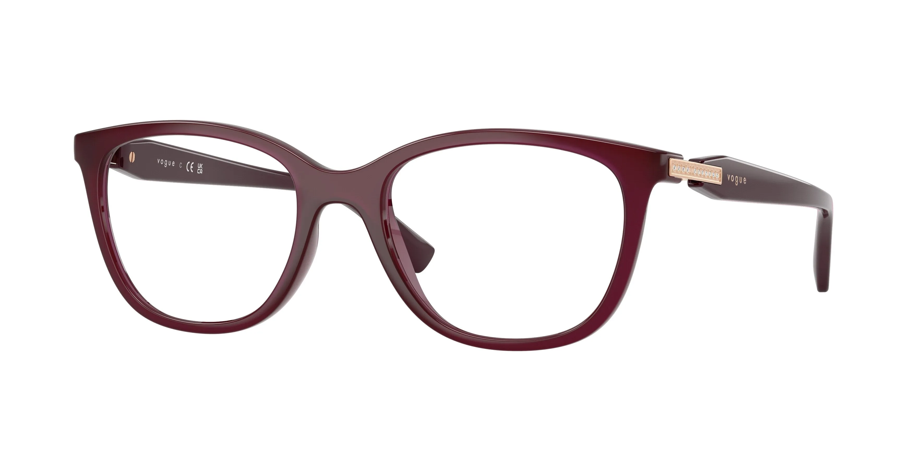 VOGUE EYEWEAR VO5679B 2989 Montature da vista Nylon Viola Pantos Normale - immagine 1