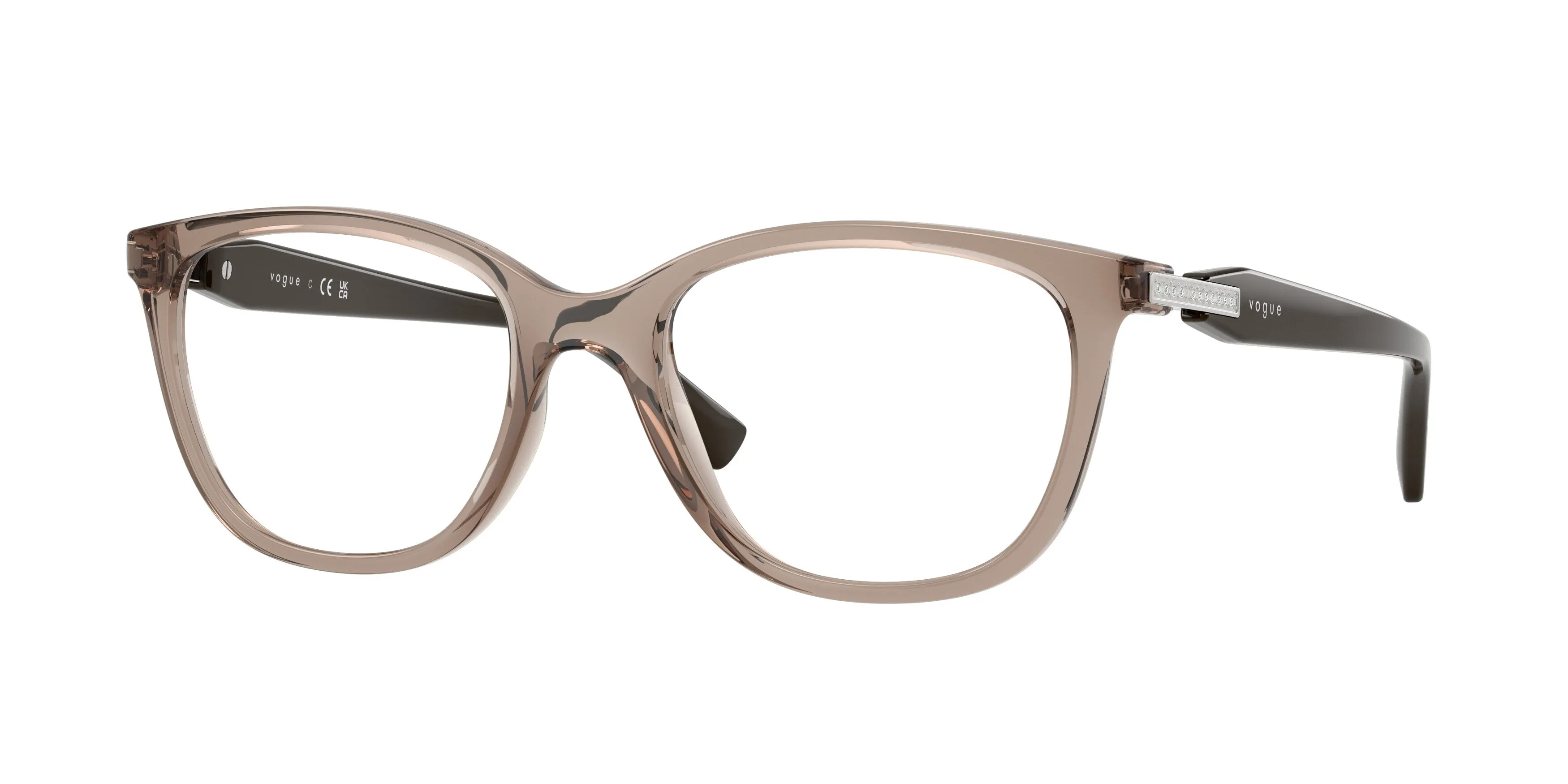 VOGUE EYEWEAR VO5679B 2940 Montature da vista Nylon Marrone Pantos Normale - immagine 1