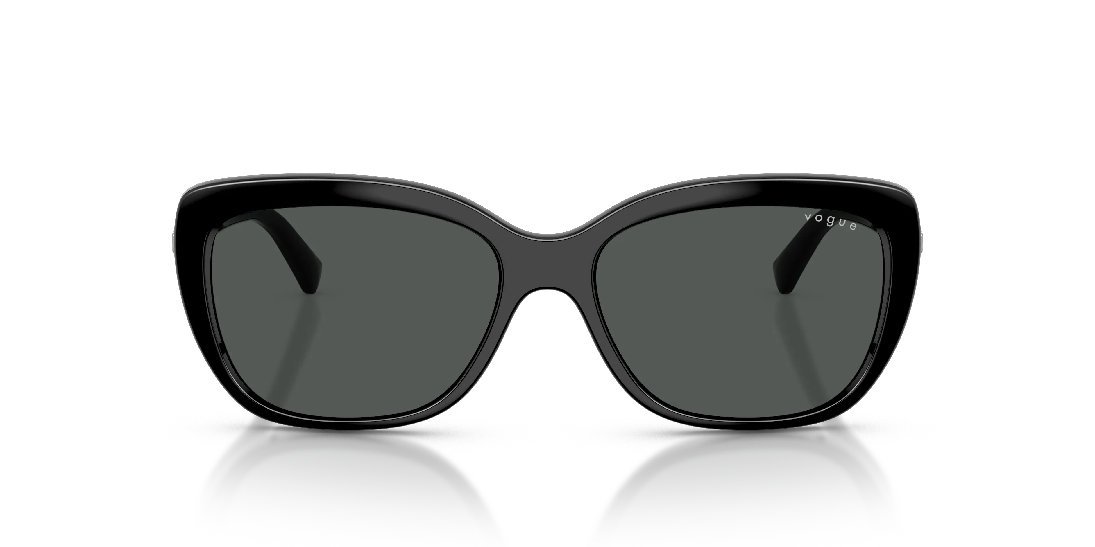 VOGUE EYEWEAR VO5678SB W44/87 Occhiali da sole Nylon Nero Grigio Farfalla Normale - immagine 3