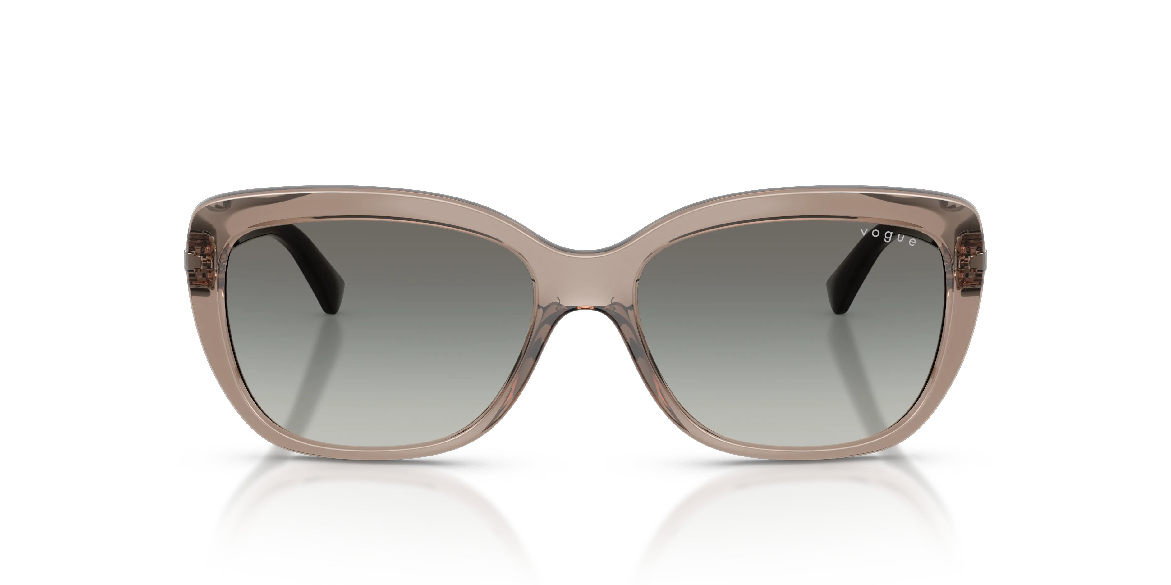 VOGUE EYEWEAR VO5678SB 294011 Occhiali da sole Nylon Marrone Grigio Farfalla Normale Sfumato - immagine 3