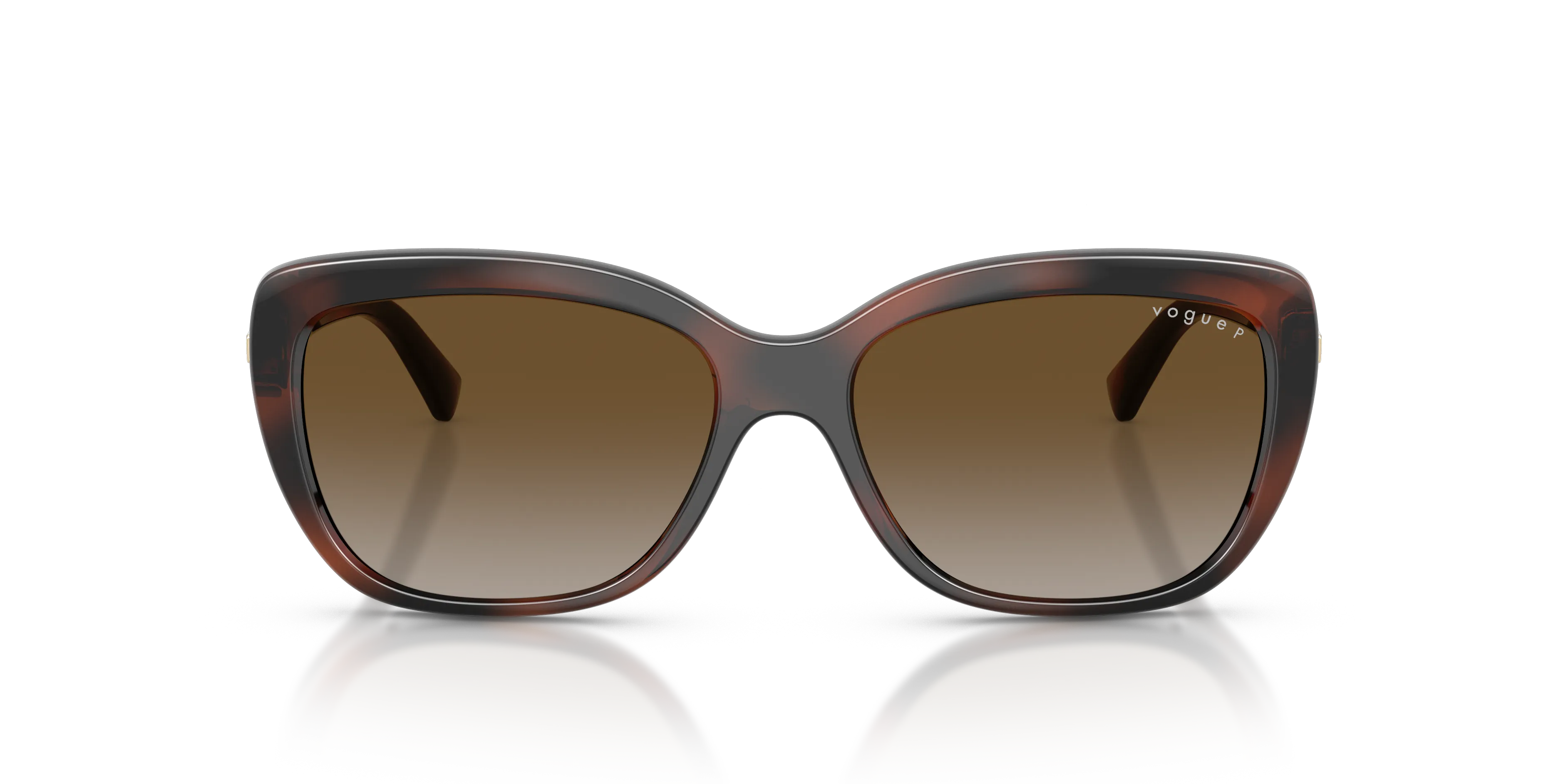 VOGUE EYEWEAR VO5678SB 2386T5 Occhiali da sole Nylon Marrone Grigio Farfalla Polarizzata Sfumato - immagine 3