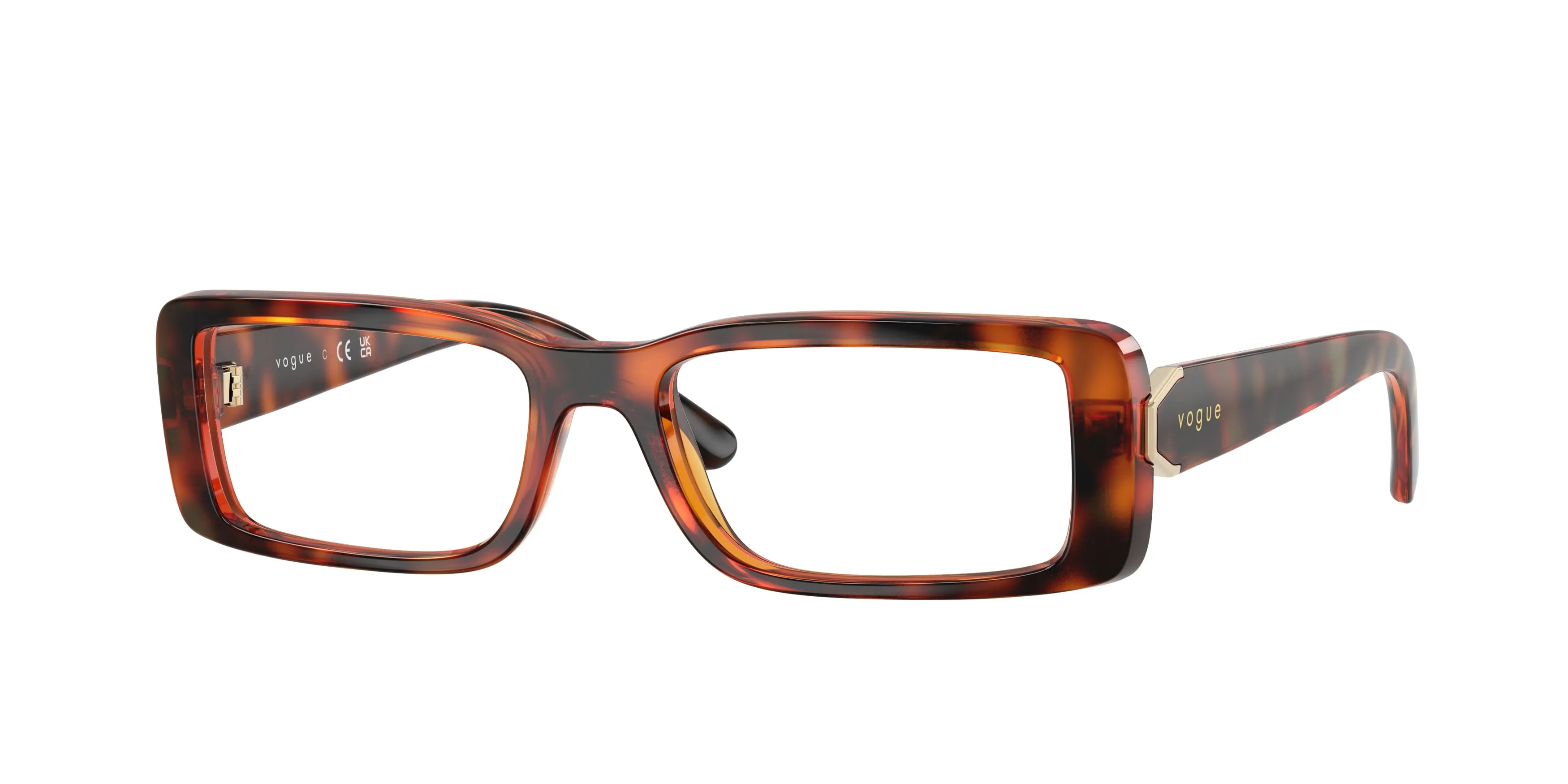 VOGUE EYEWEAR VO5677 W656 Montature da vista Nylon Marrone Squadrata Normale - immagine 1