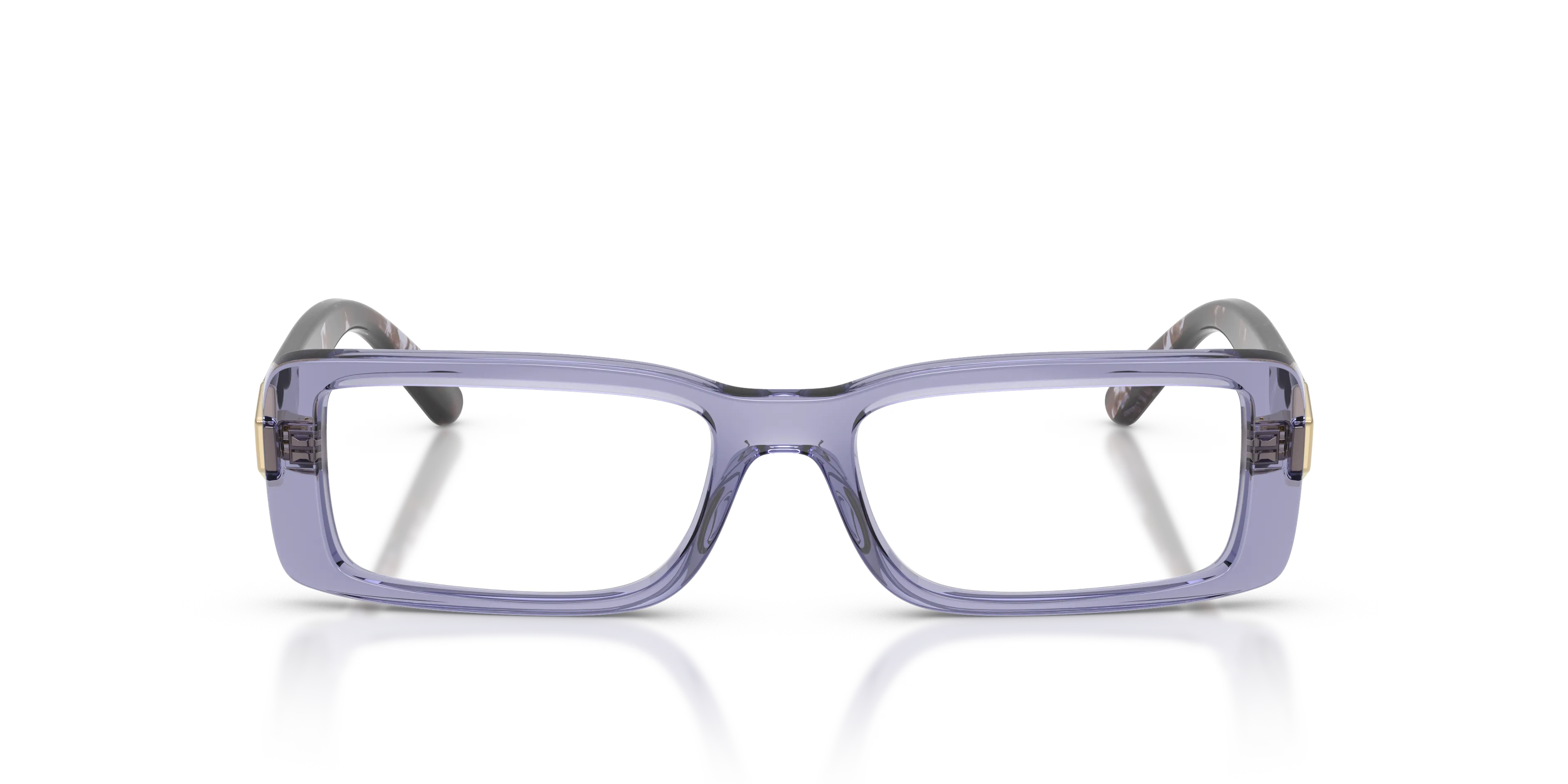 VOGUE EYEWEAR VO5677 3177 Montature da vista Nylon Viola Squadrata Normale - immagine 3