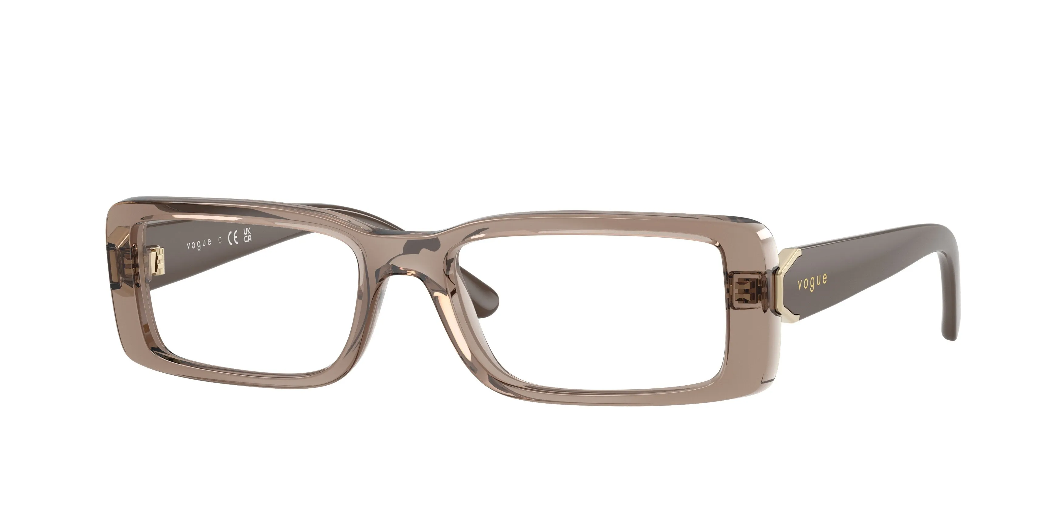 VOGUE EYEWEAR VO5677 2940 Montature da vista Nylon Marrone Squadrata Normale - immagine 1