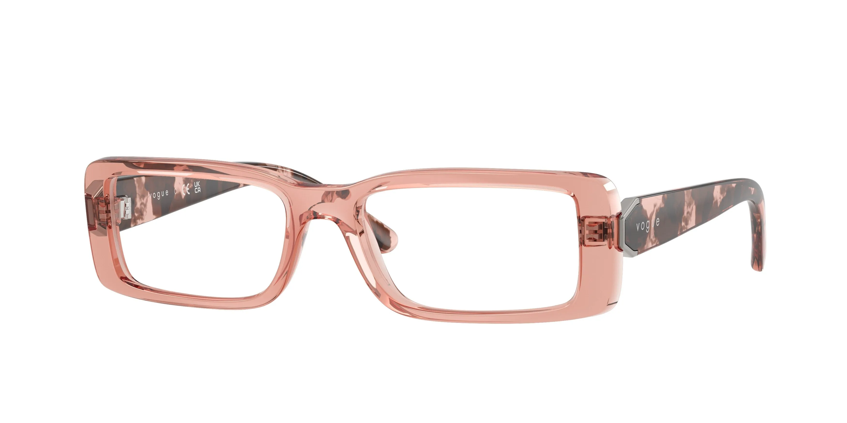 VOGUE EYEWEAR VO5677 2864 Montature da vista Nylon Rosa Squadrata Normale - immagine 1