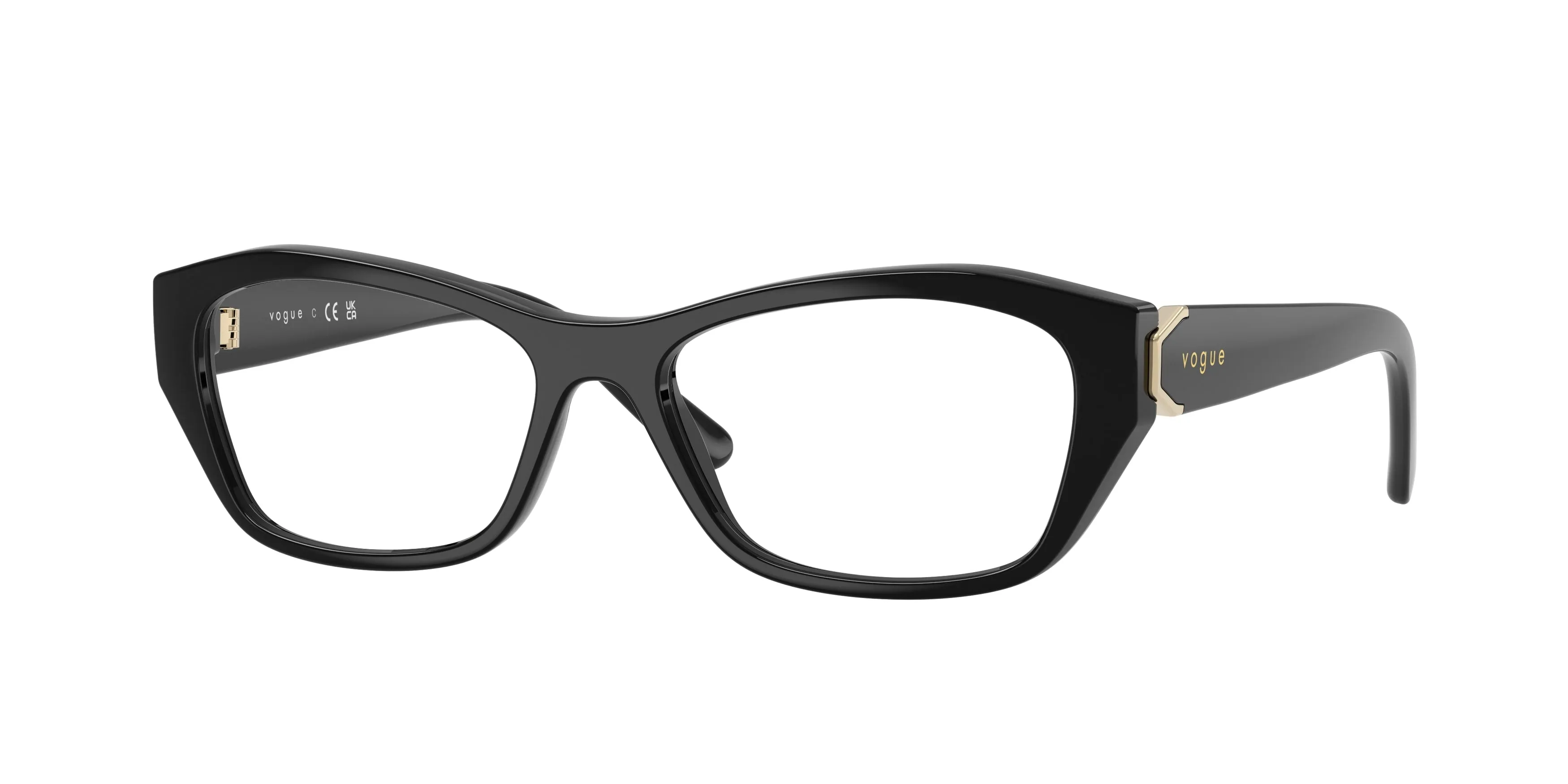 VOGUE EYEWEAR VO5676 W44 Montature da vista Nylon Nero Geometrica Normale - immagine 1