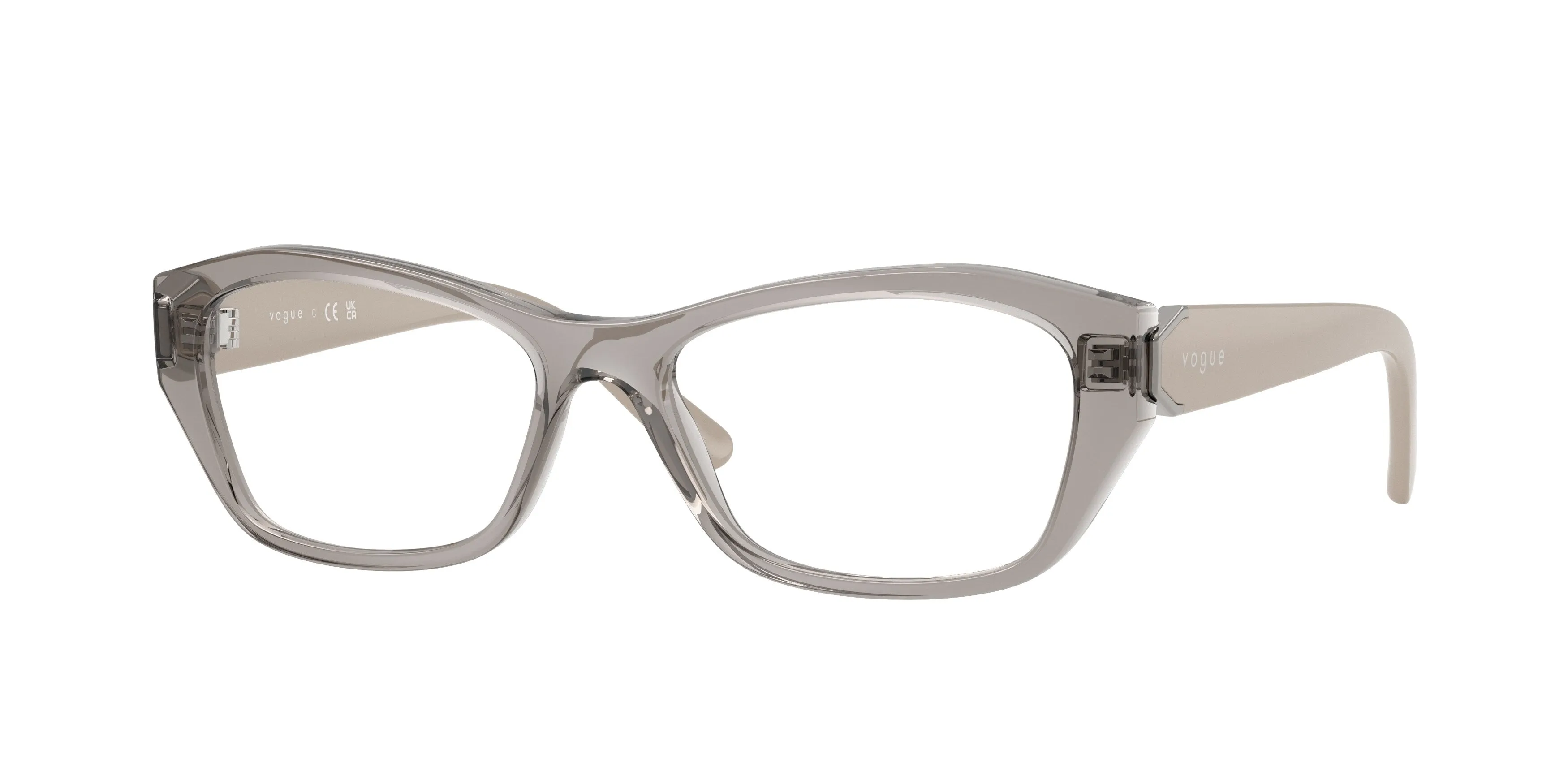 VOGUE EYEWEAR VO5676 2726 Montature da vista Nylon Grigio Geometrica Normale - immagine 1