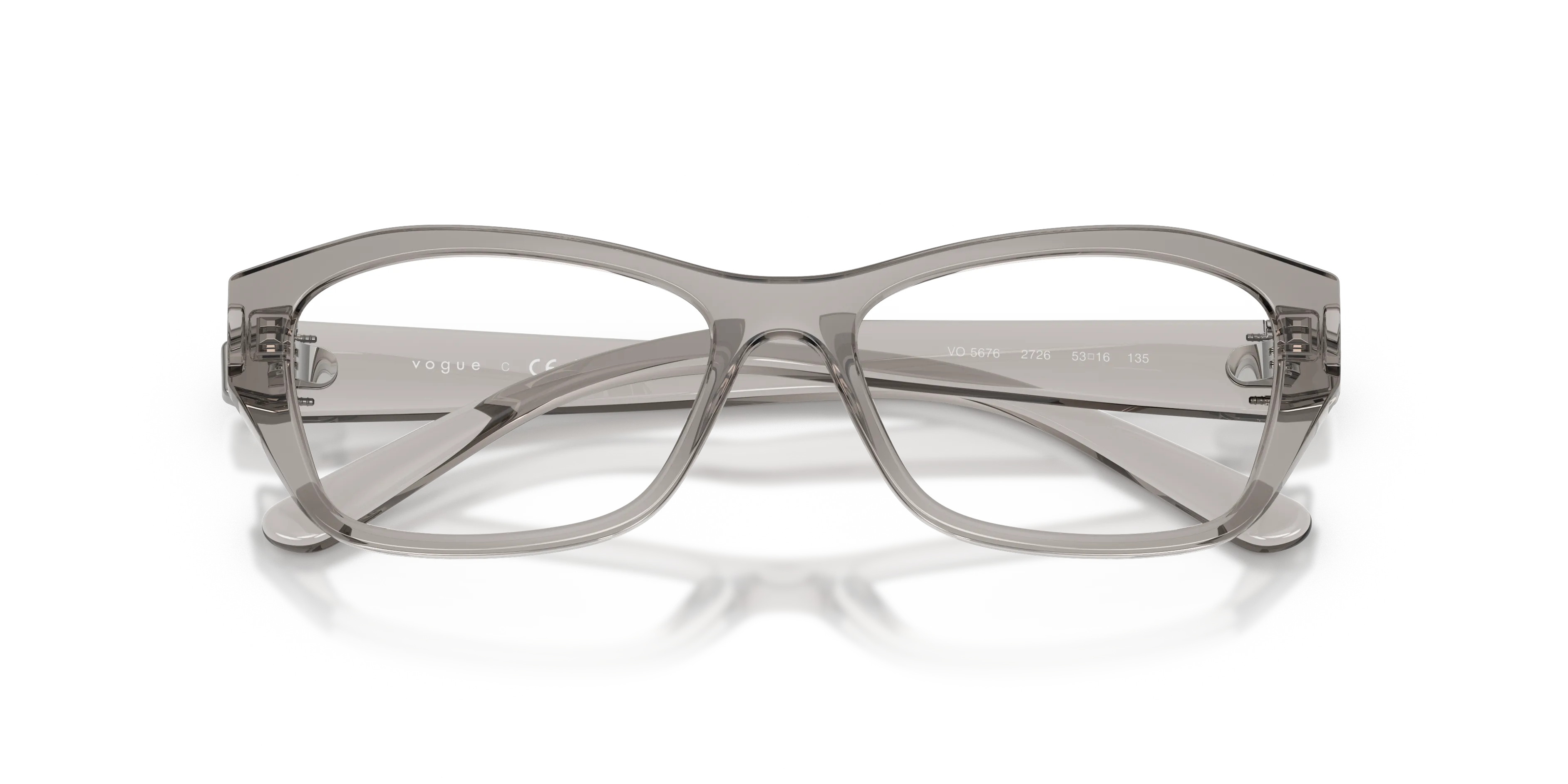 VOGUE EYEWEAR VO5676 2726 Montature da vista Nylon Grigio Geometrica Normale - immagine 2