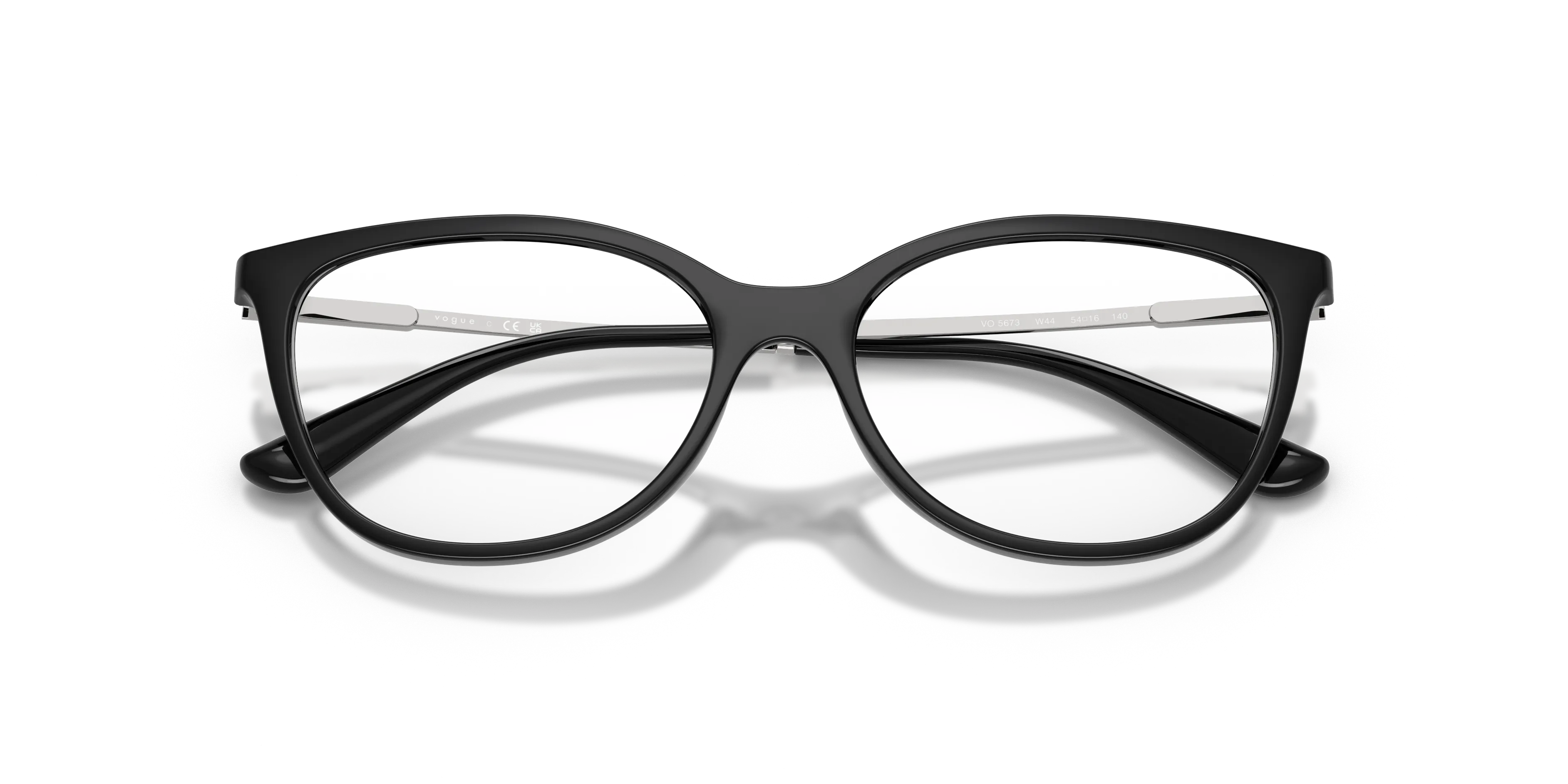 VOGUE EYEWEAR VO5673 W44 Montature da vista Nylon Nero Rotonda Normale - immagine 2