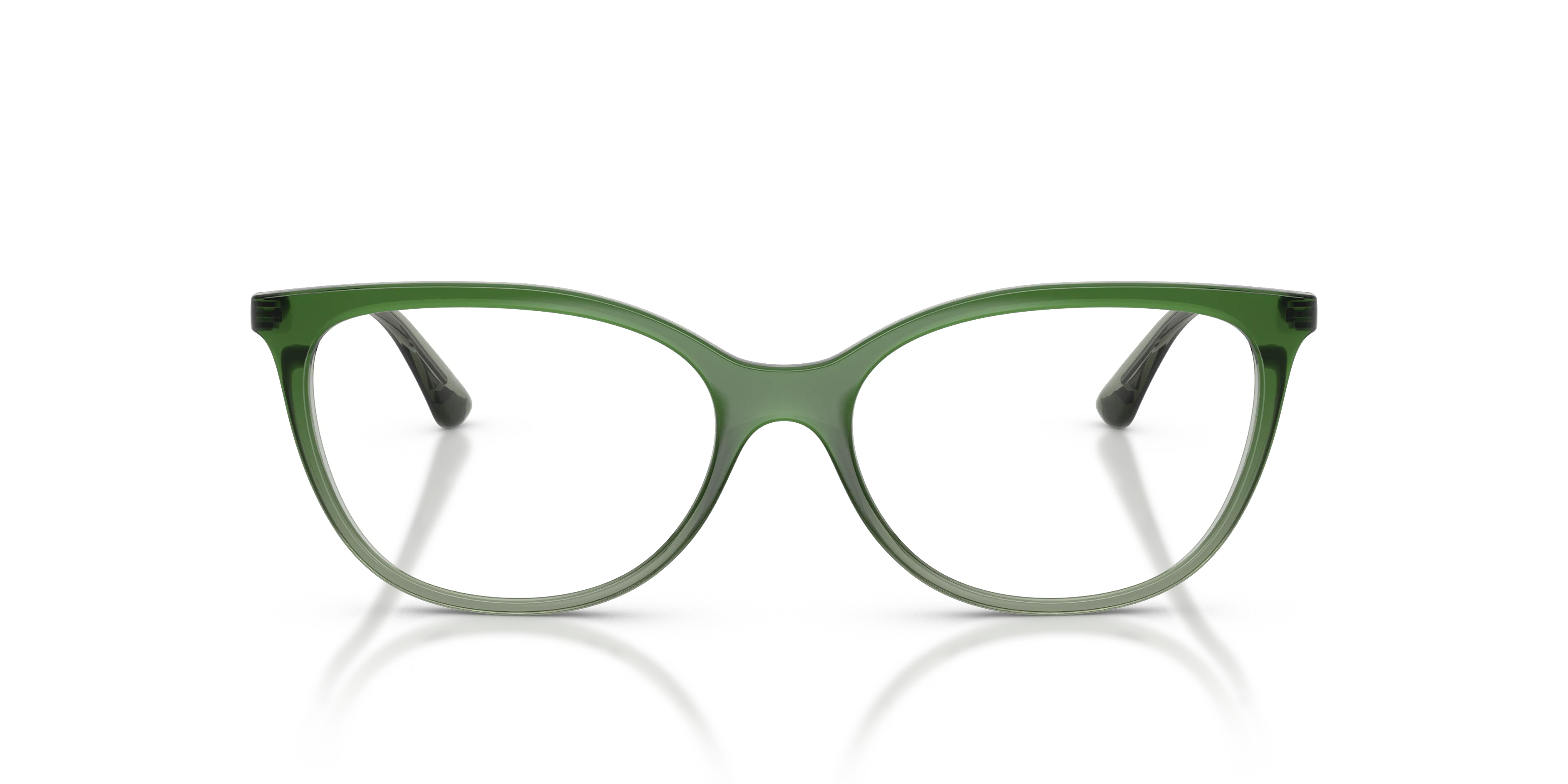 VOGUE EYEWEAR VO5673 3259 Montature da vista Nylon Verde Rotonda Normale - immagine 3