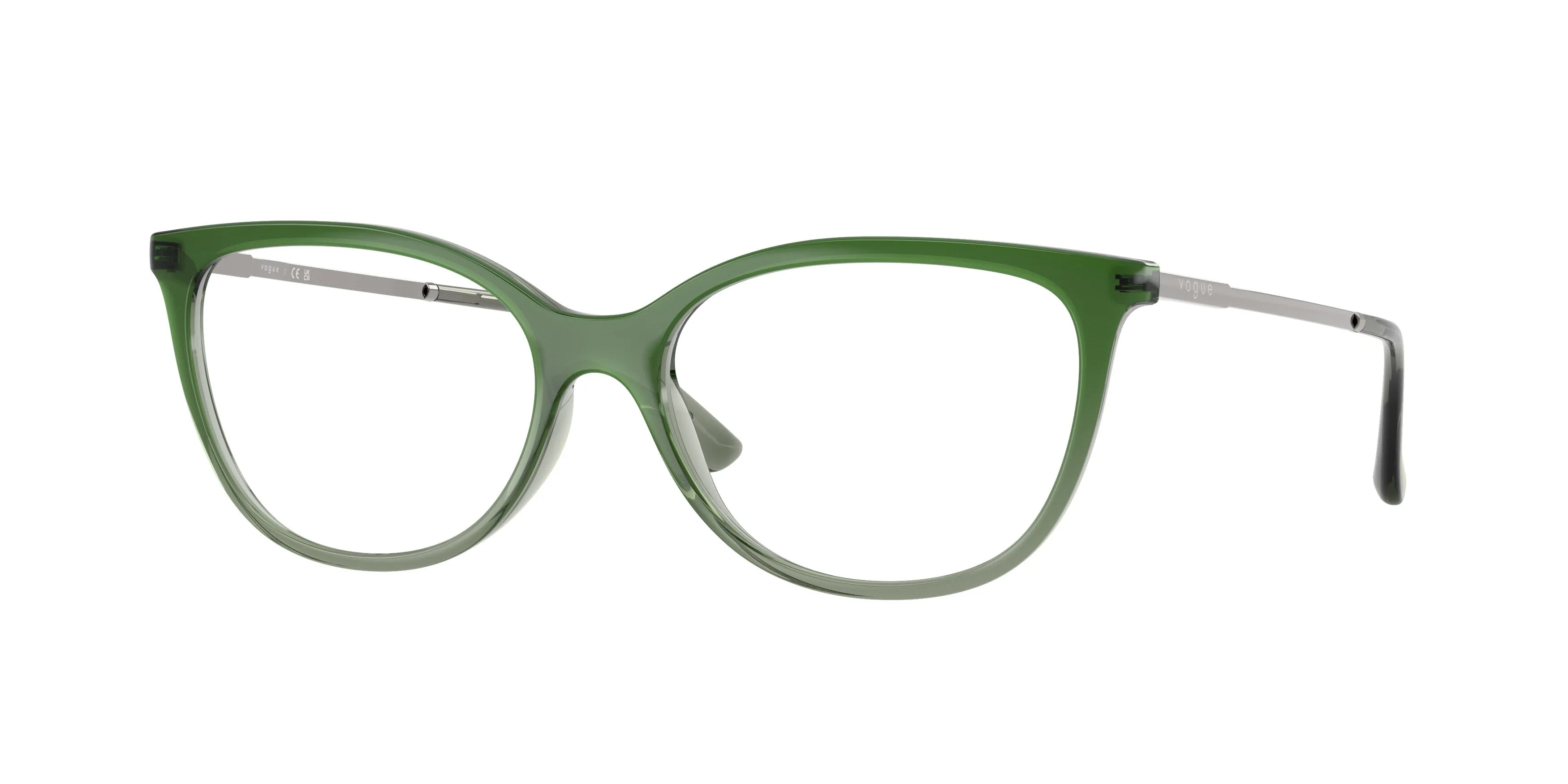 VOGUE EYEWEAR VO5673 3259 Montature da vista Nylon Verde Rotonda Normale - immagine 1