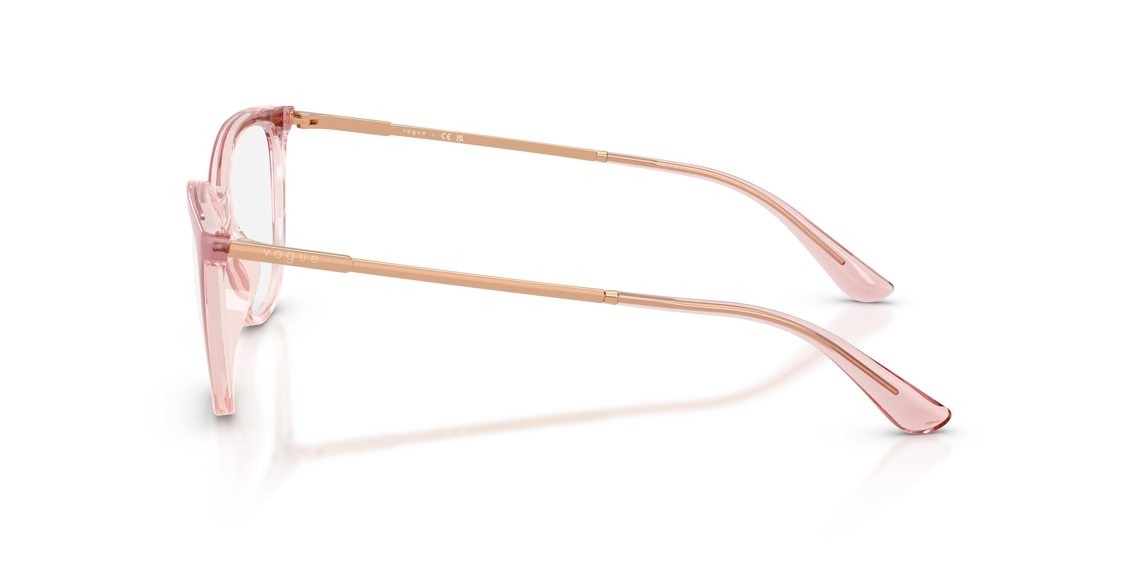 VOGUE EYEWEAR VO5673 3258 Montature da vista Nylon Rosa Rotonda Normale - immagine 4
