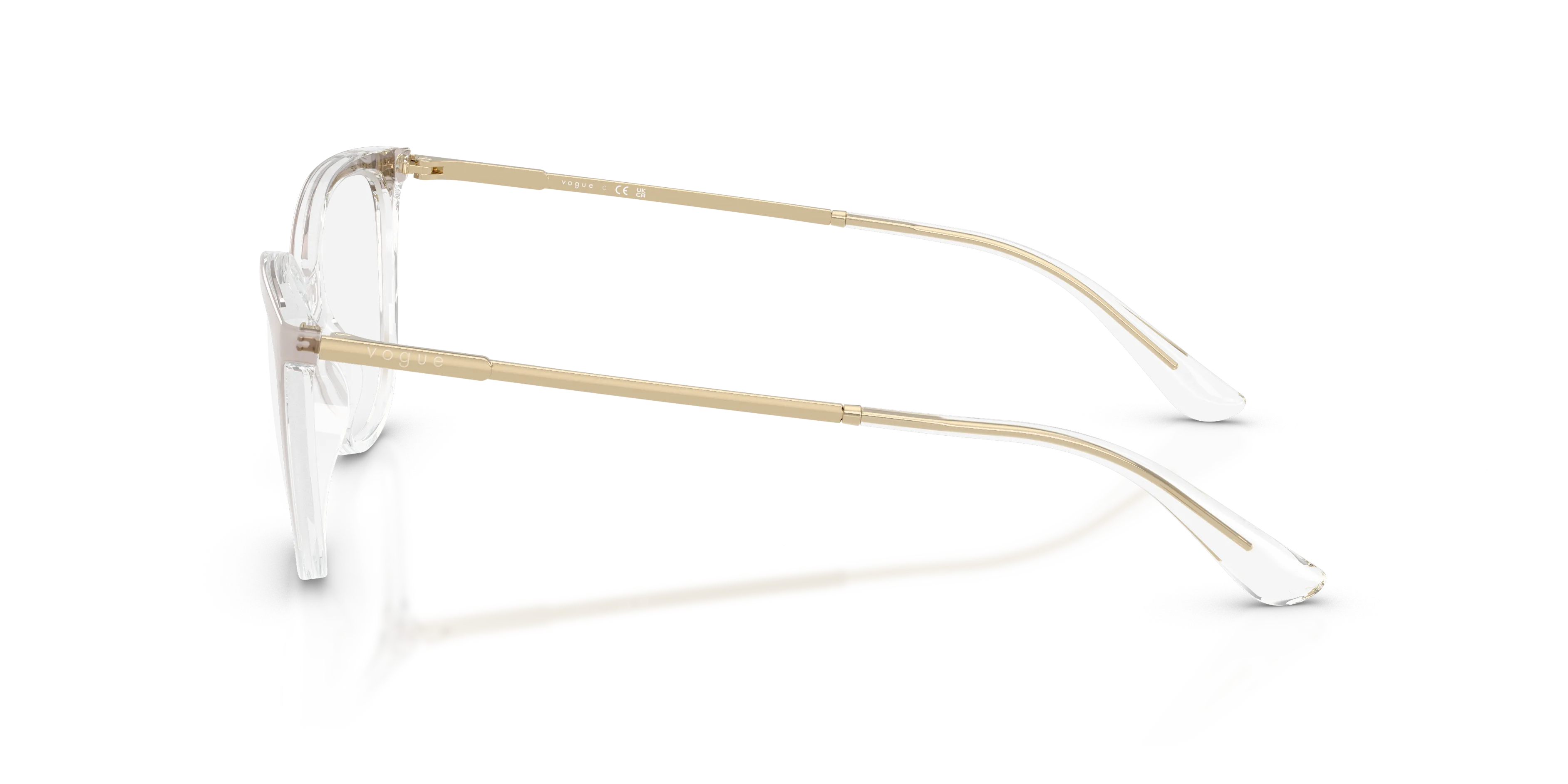 VOGUE EYEWEAR VO5673 2736 Montature da vista Nylon Marrone Rotonda Normale - immagine 4
