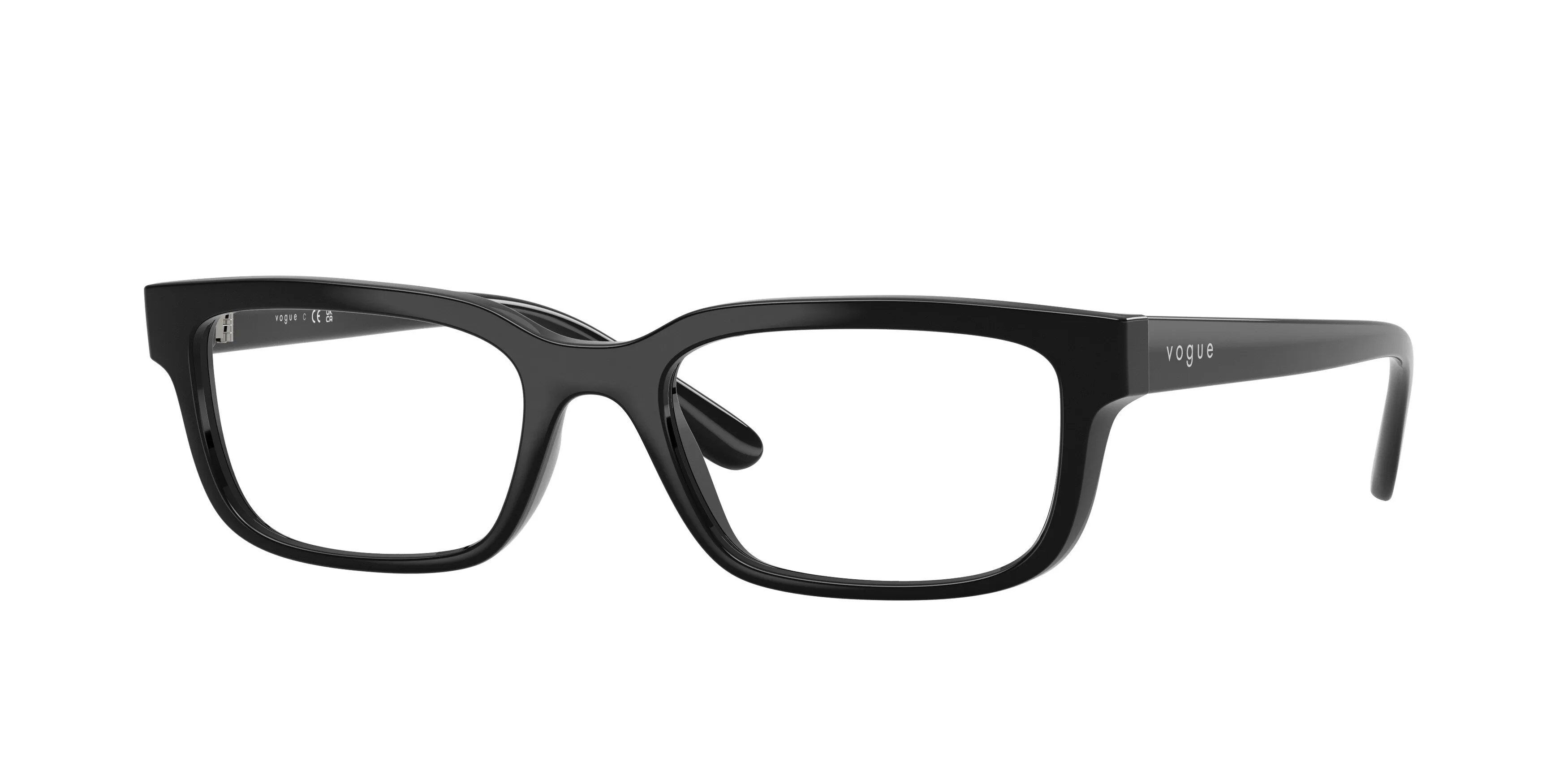 VOGUE EYEWEAR VO5671 W44 Montature da vista Nylon Nero Squadrata Normale - immagine 1