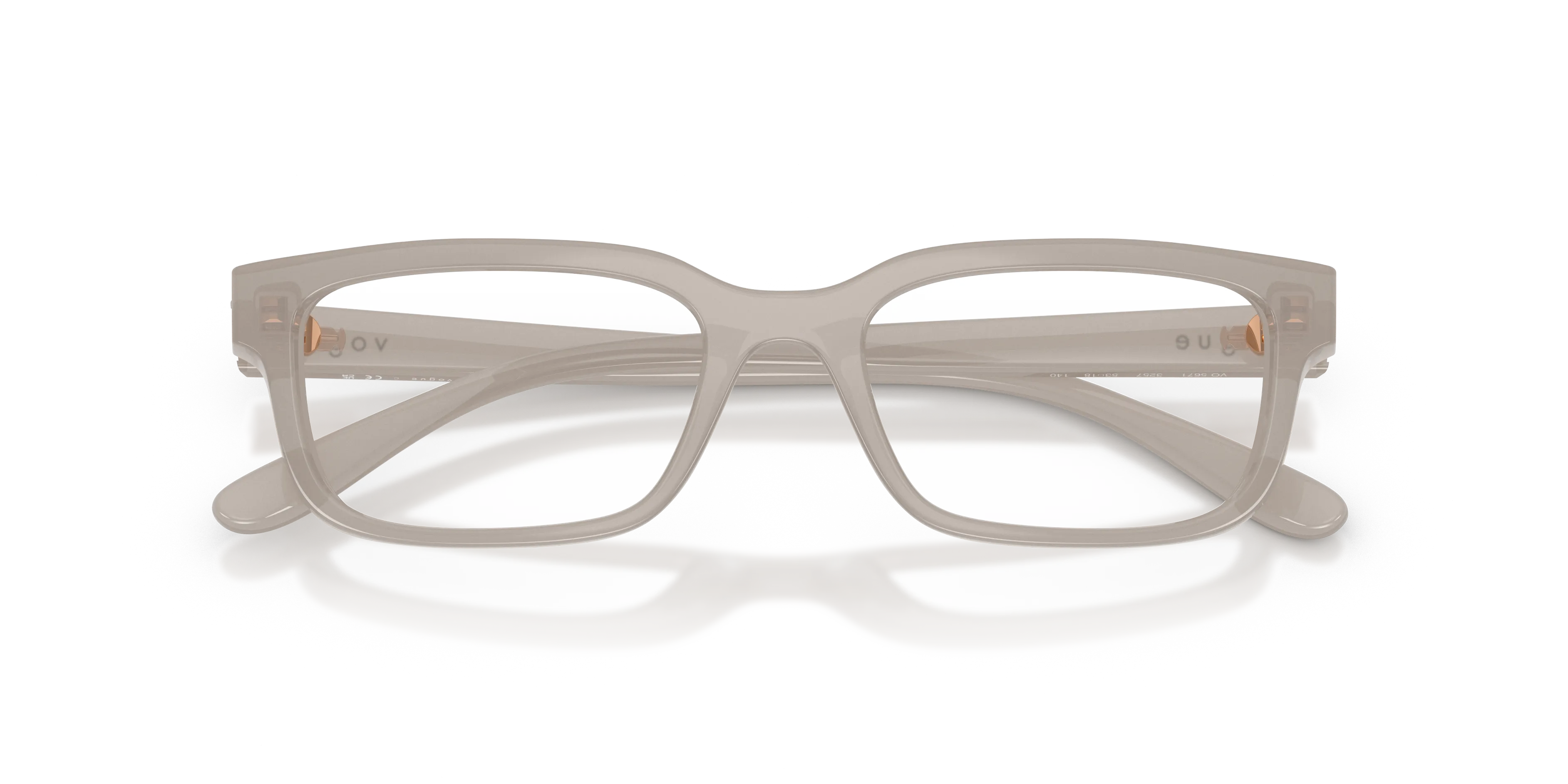 VOGUE EYEWEAR VO5671 3257 Montature da vista Nylon Grigio Squadrata Normale - immagine 2
