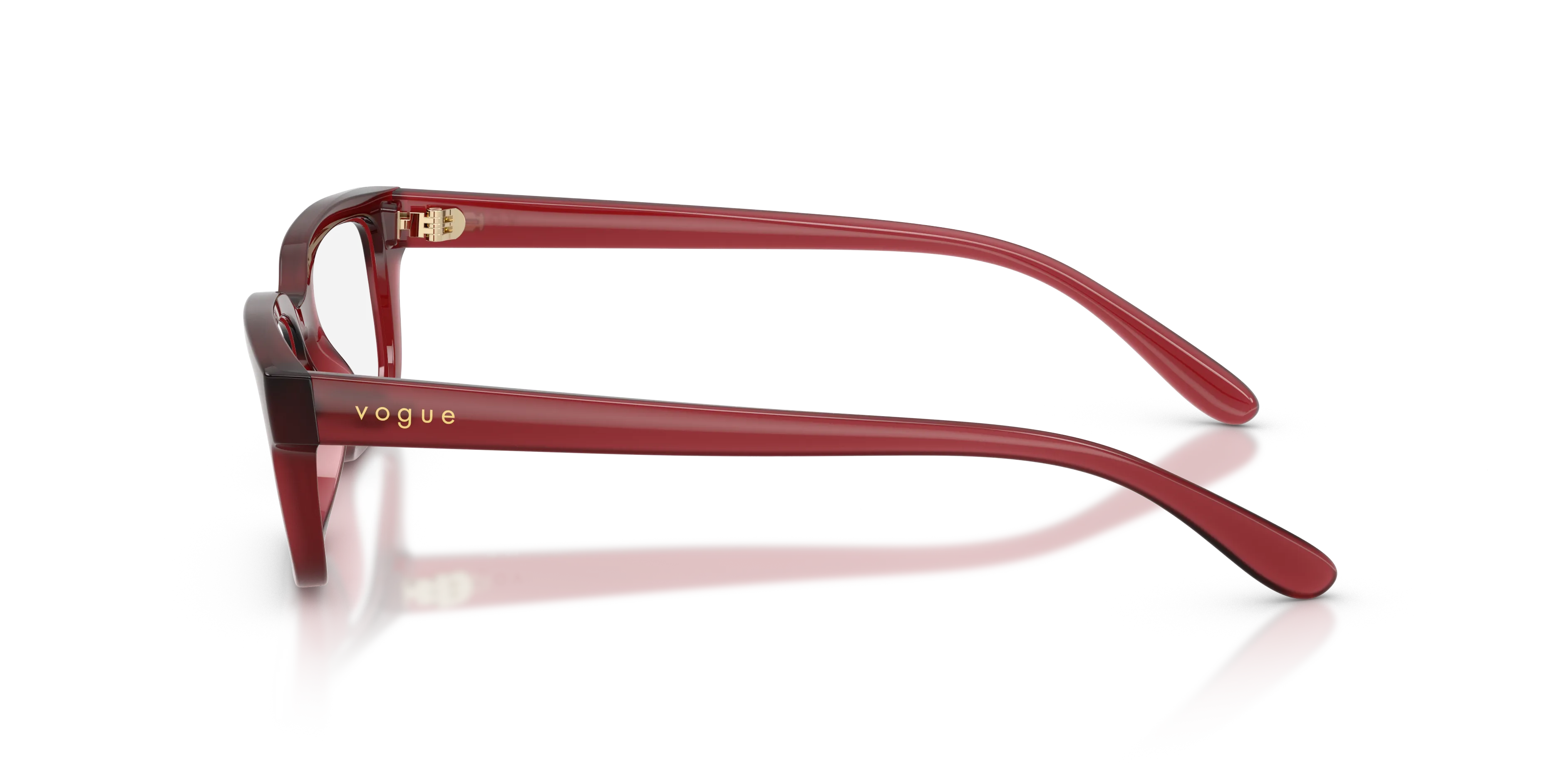 VOGUE EYEWEAR VO5671 3255 Montature da vista Nylon Rosso Squadrata Normale - immagine 4
