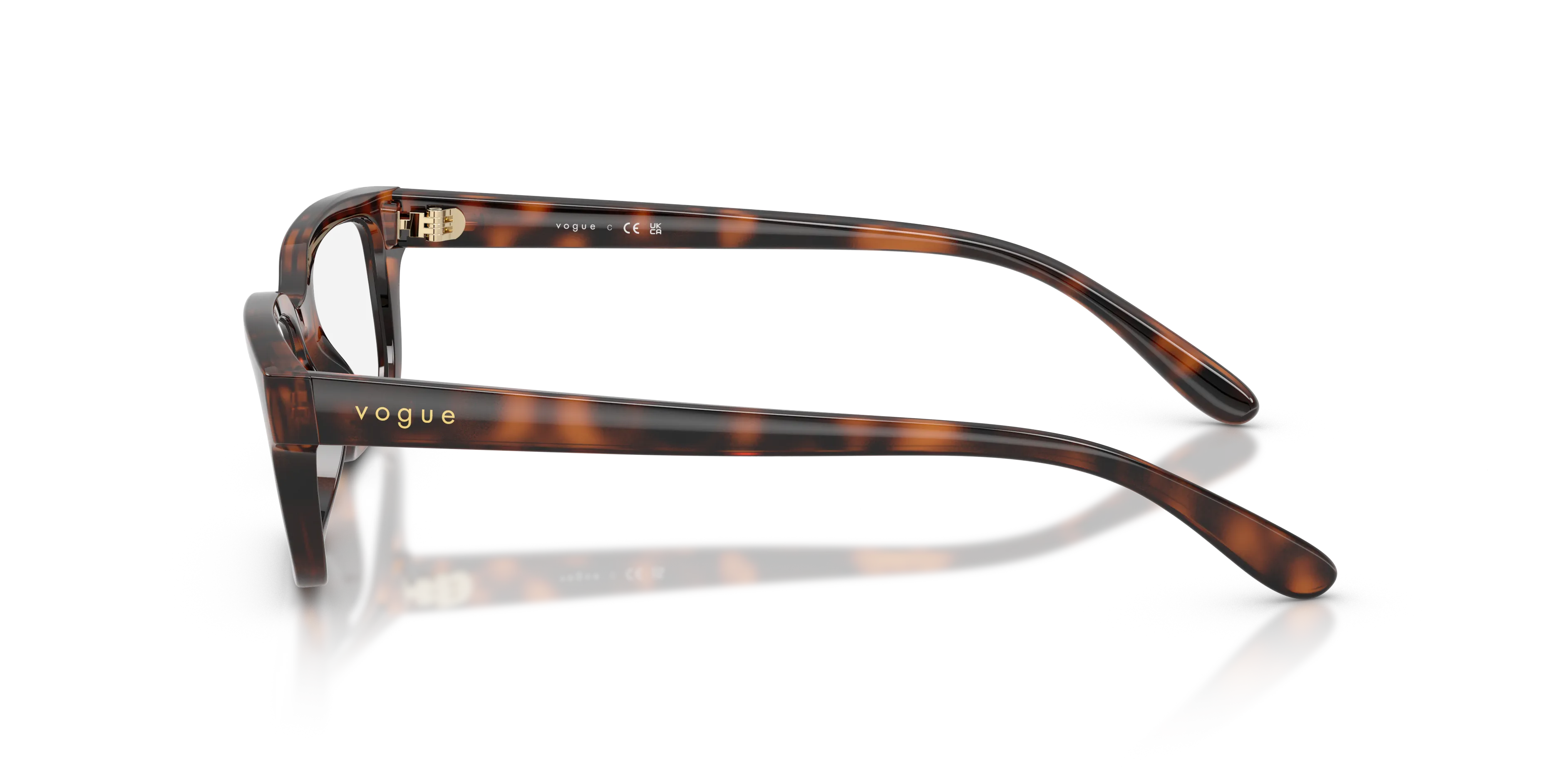 VOGUE EYEWEAR VO5671 2718 Montature da vista Nylon Marrone Squadrata Normale - immagine 4