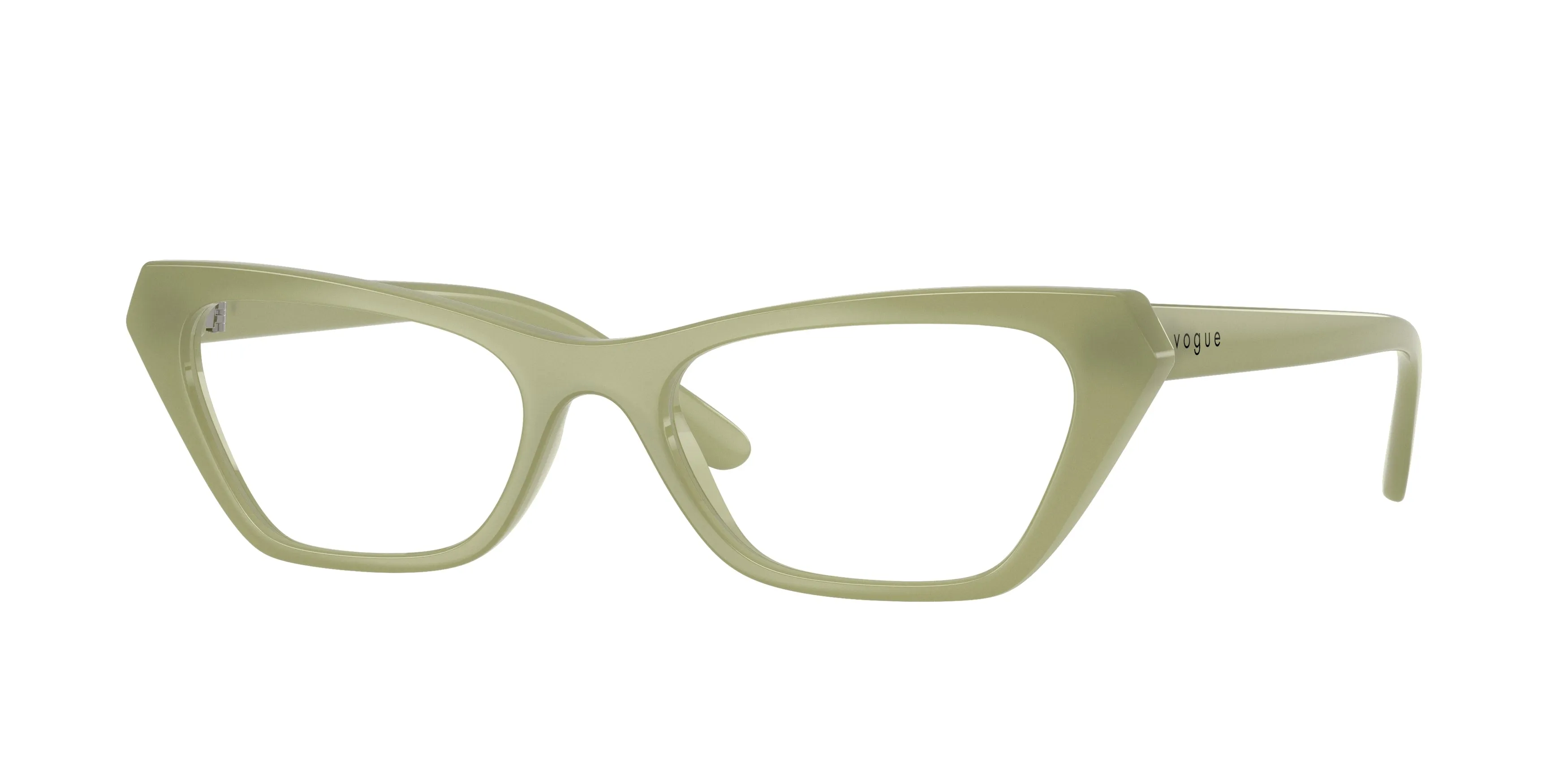 VOGUE EYEWEAR VO5670 3254 Montature da vista Nylon Verde Cat Eye Normale - immagine 1