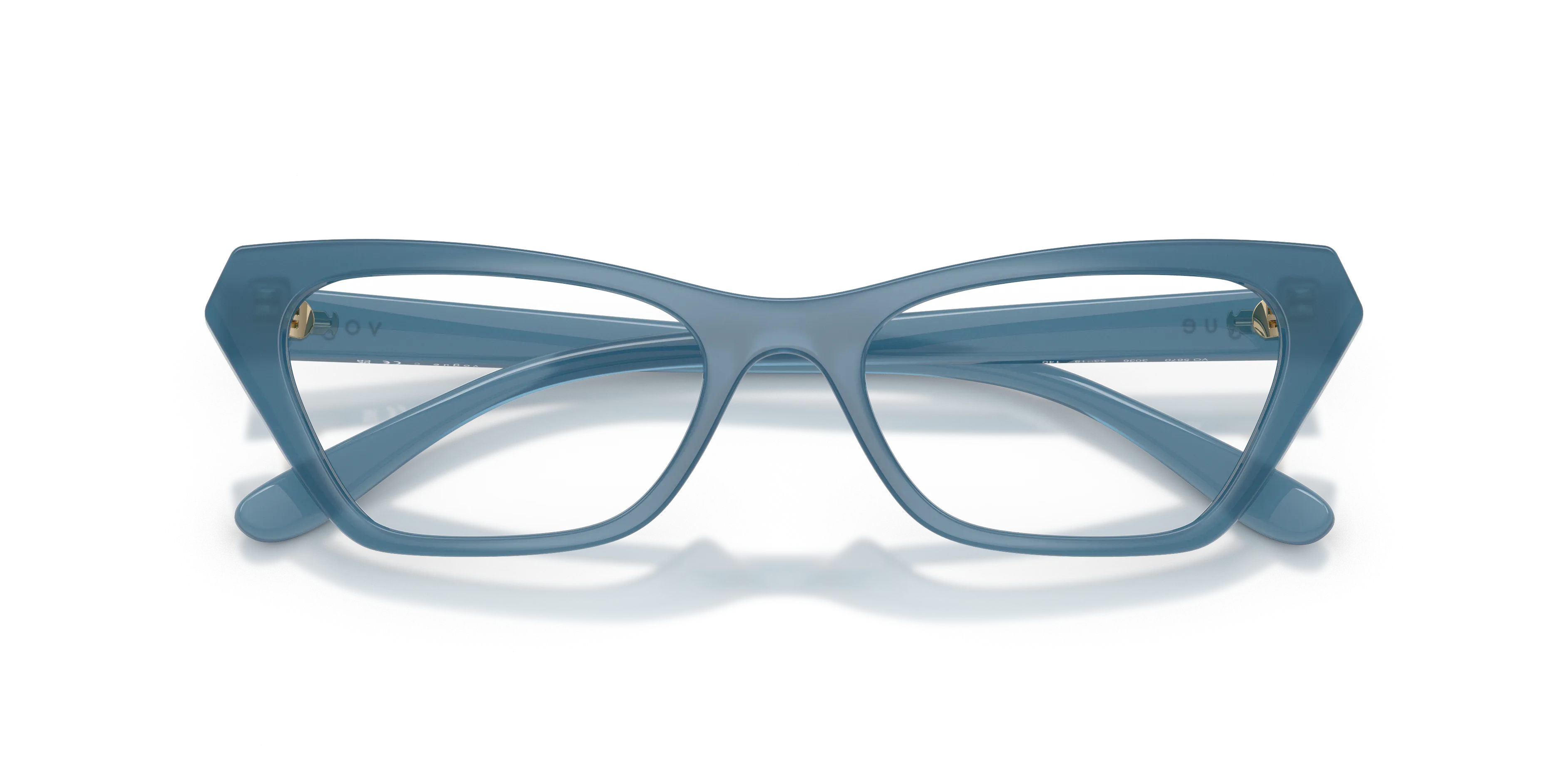 VOGUE EYEWEAR VO5670 3036 Montature da vista Nylon Blu Cat Eye Normale - immagine 2