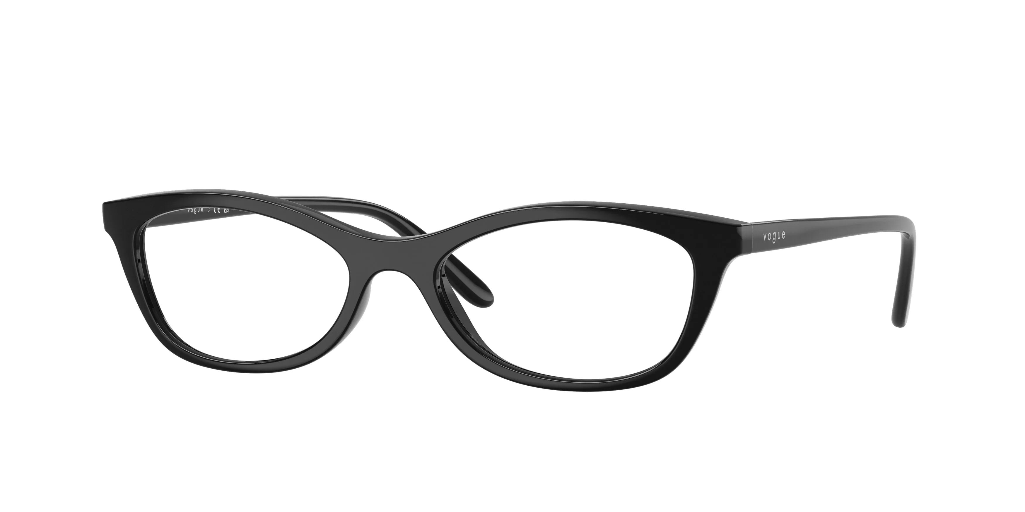 VOGUE EYEWEAR VO5668 W44 Montature da vista Nylon Nero Cat Eye Normale - immagine 1