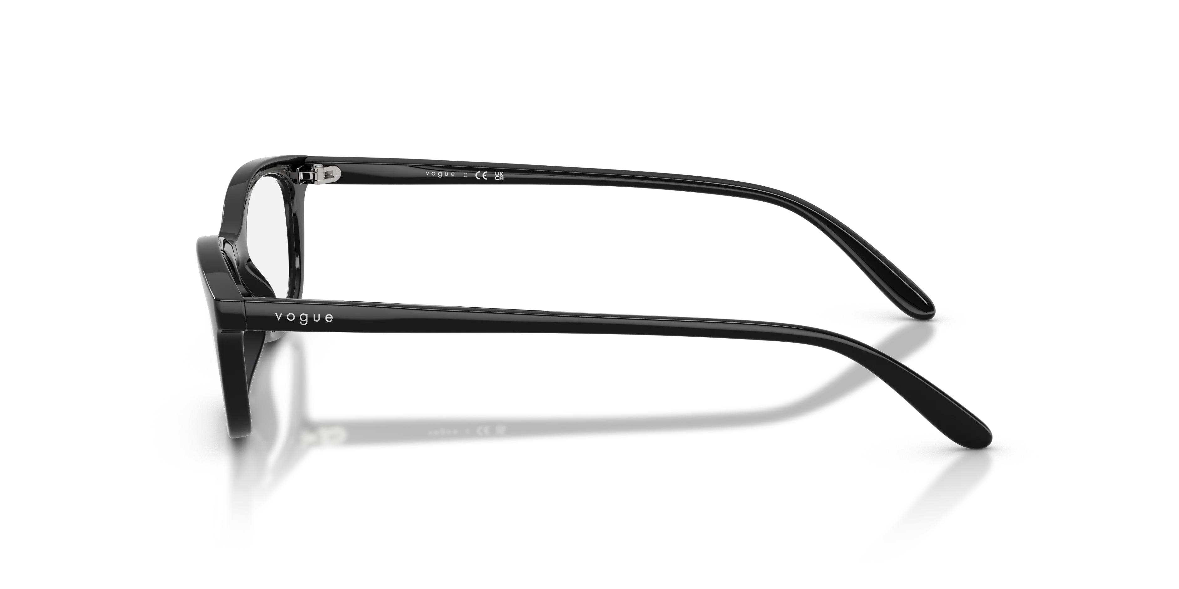 VOGUE EYEWEAR VO5668 W44 Montature da vista Nylon Nero Cat Eye Normale - immagine 4