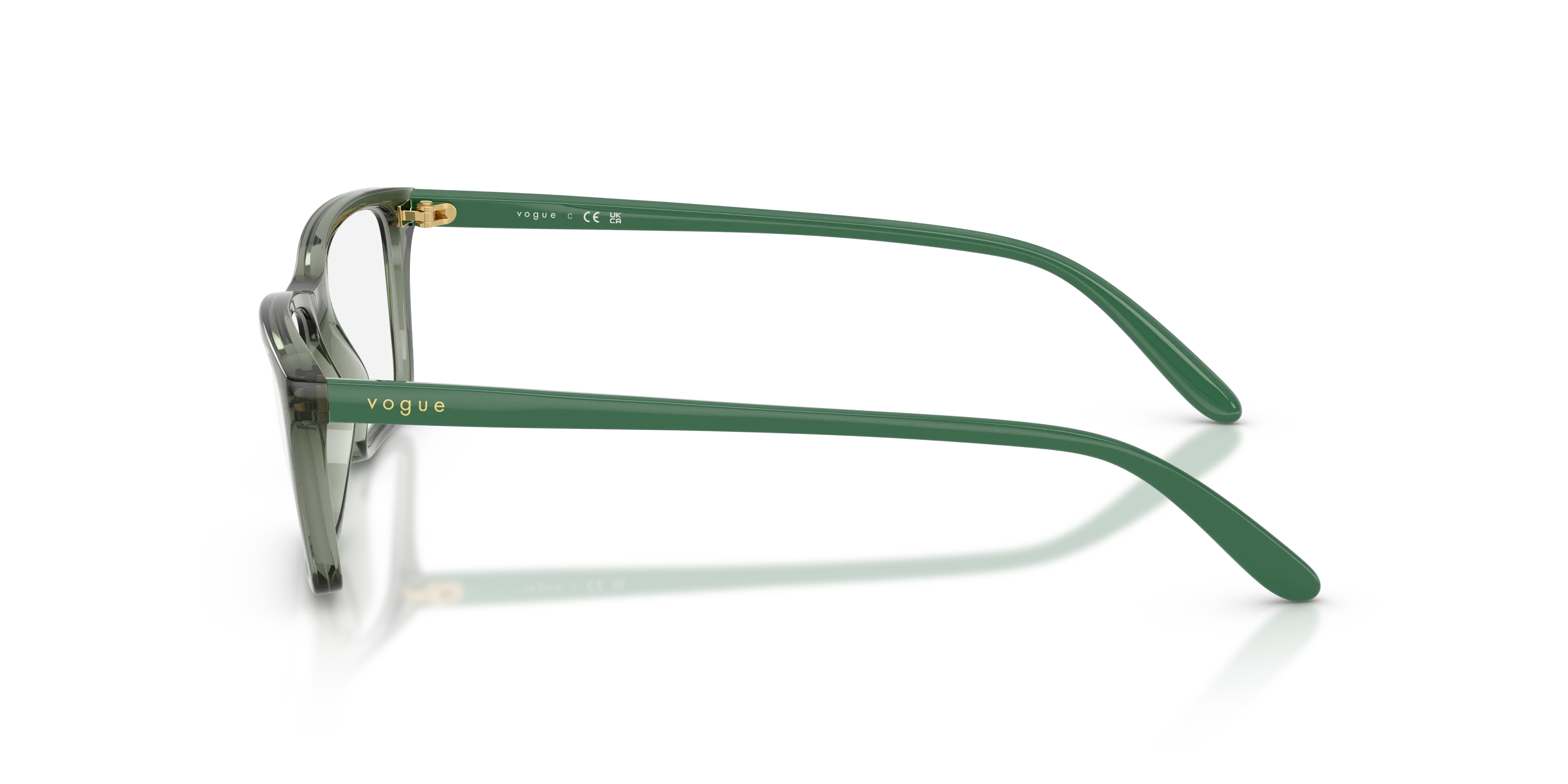 VOGUE EYEWEAR VO5667 3086 Montature da vista Nylon Verde Pillow Normale - immagine 4