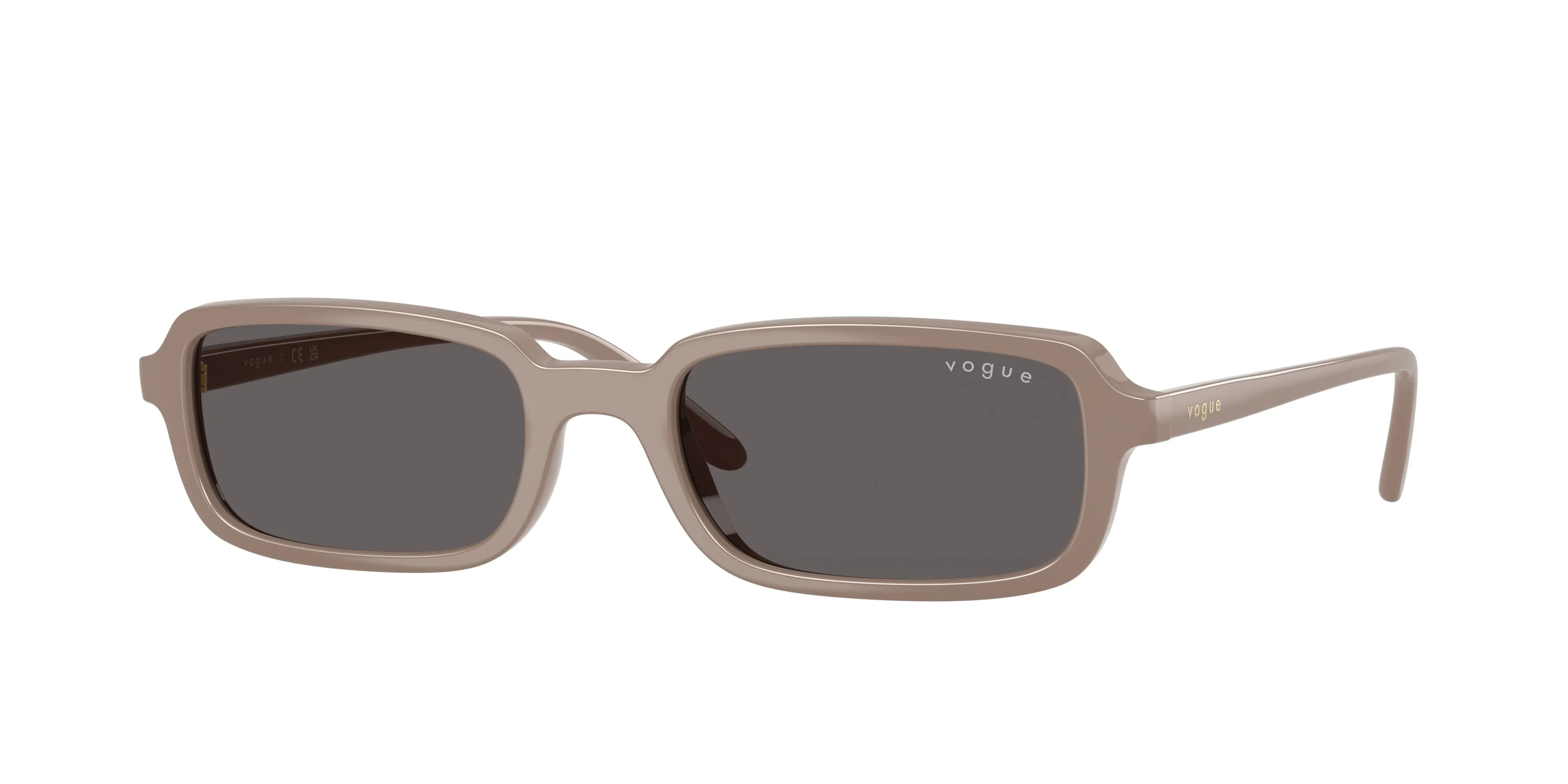 VOGUE EYEWEAR VO5666S 326187 Occhiali da sole Nylon Beige Grigio Pillow Normale - immagine 1
