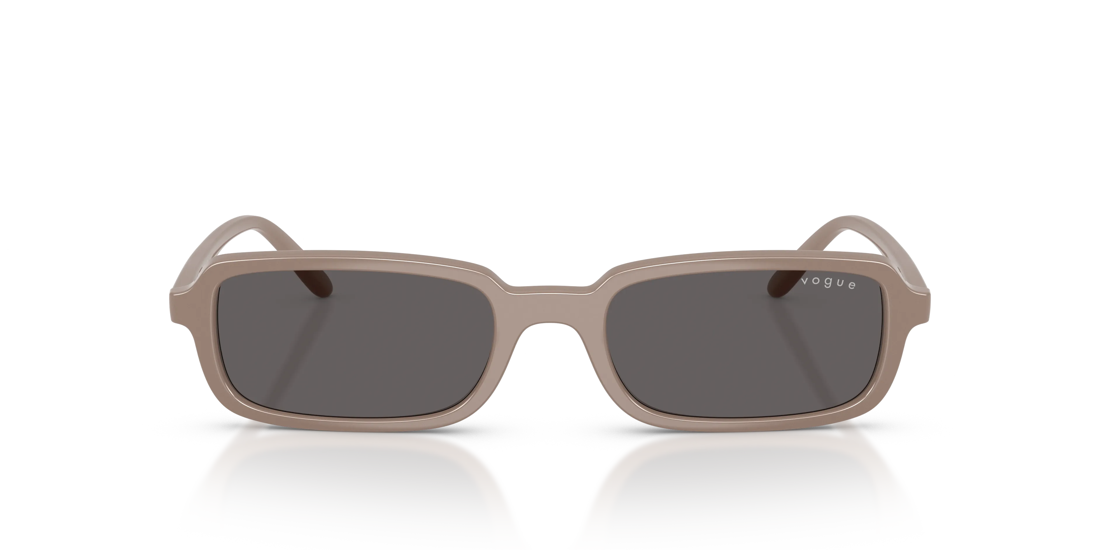 VOGUE EYEWEAR VO5666S 326187 Occhiali da sole Nylon Beige Grigio Pillow Normale - immagine 3