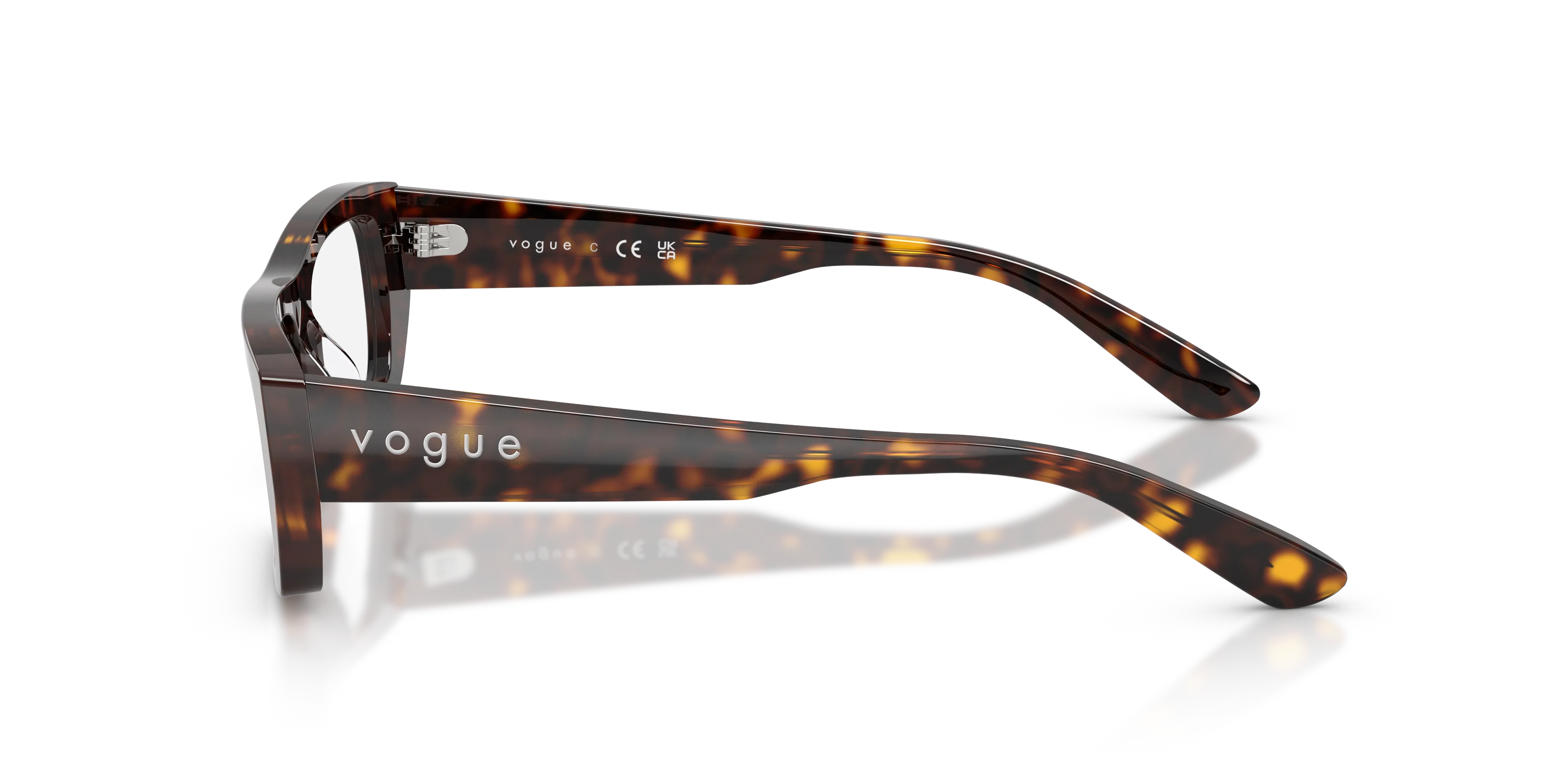 VOGUE EYEWEAR VO5660U W656 Montature da vista Acetato Marrone Squadrata Normale - immagine 4