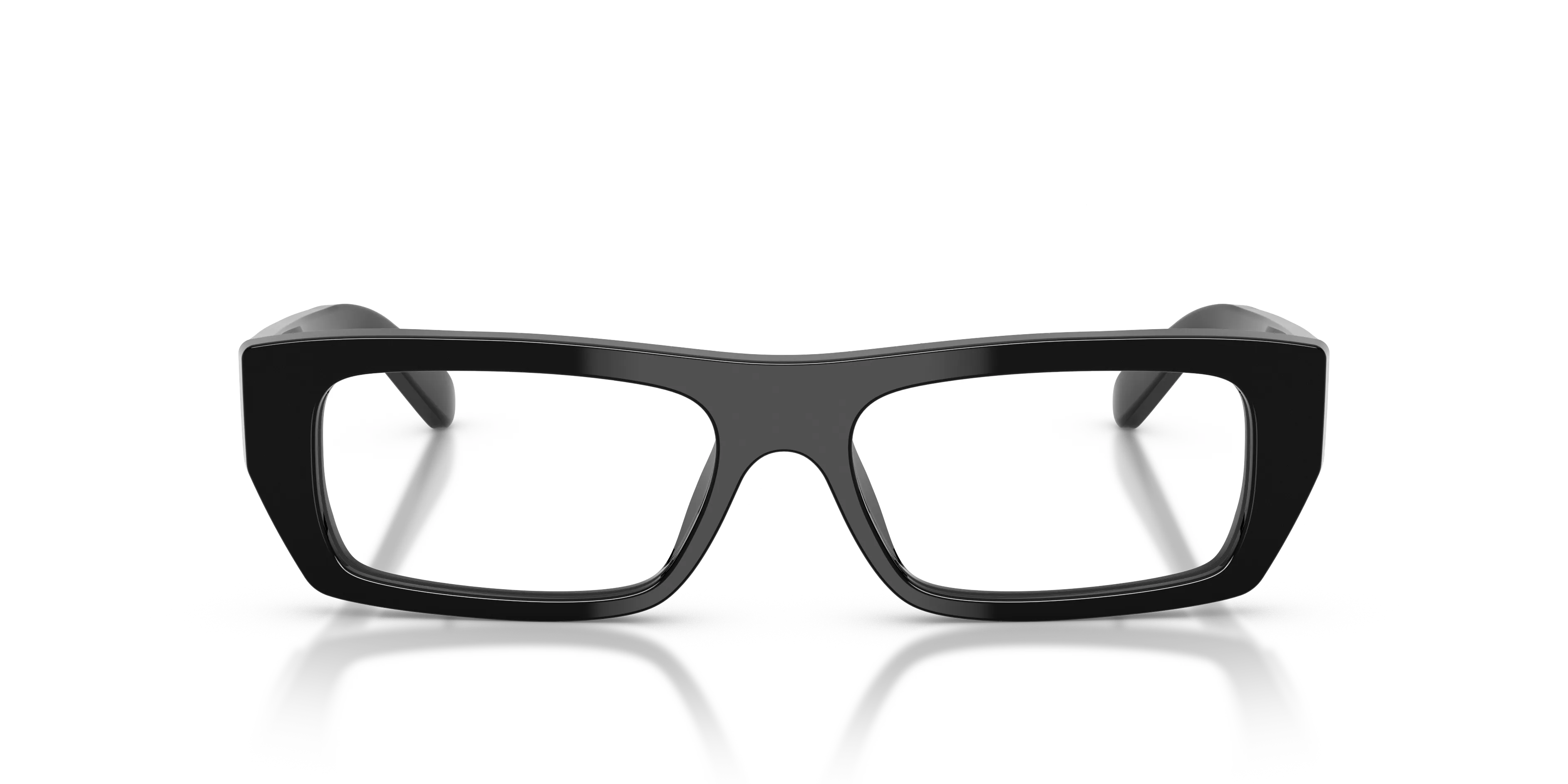 VOGUE EYEWEAR VO5660U W44 Montature da vista Acetato Nero Squadrata Normale - immagine 3