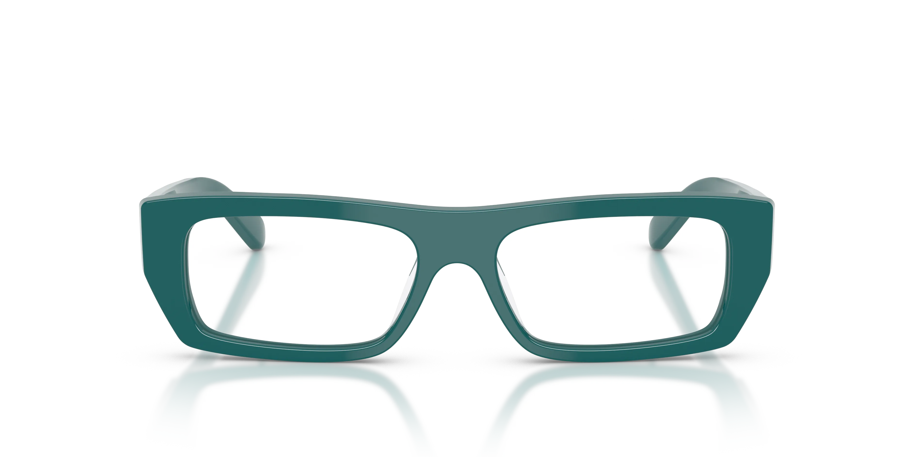 VOGUE EYEWEAR VO5660U 3246 Montature da vista Acetato Verde Squadrata Normale - immagine 3