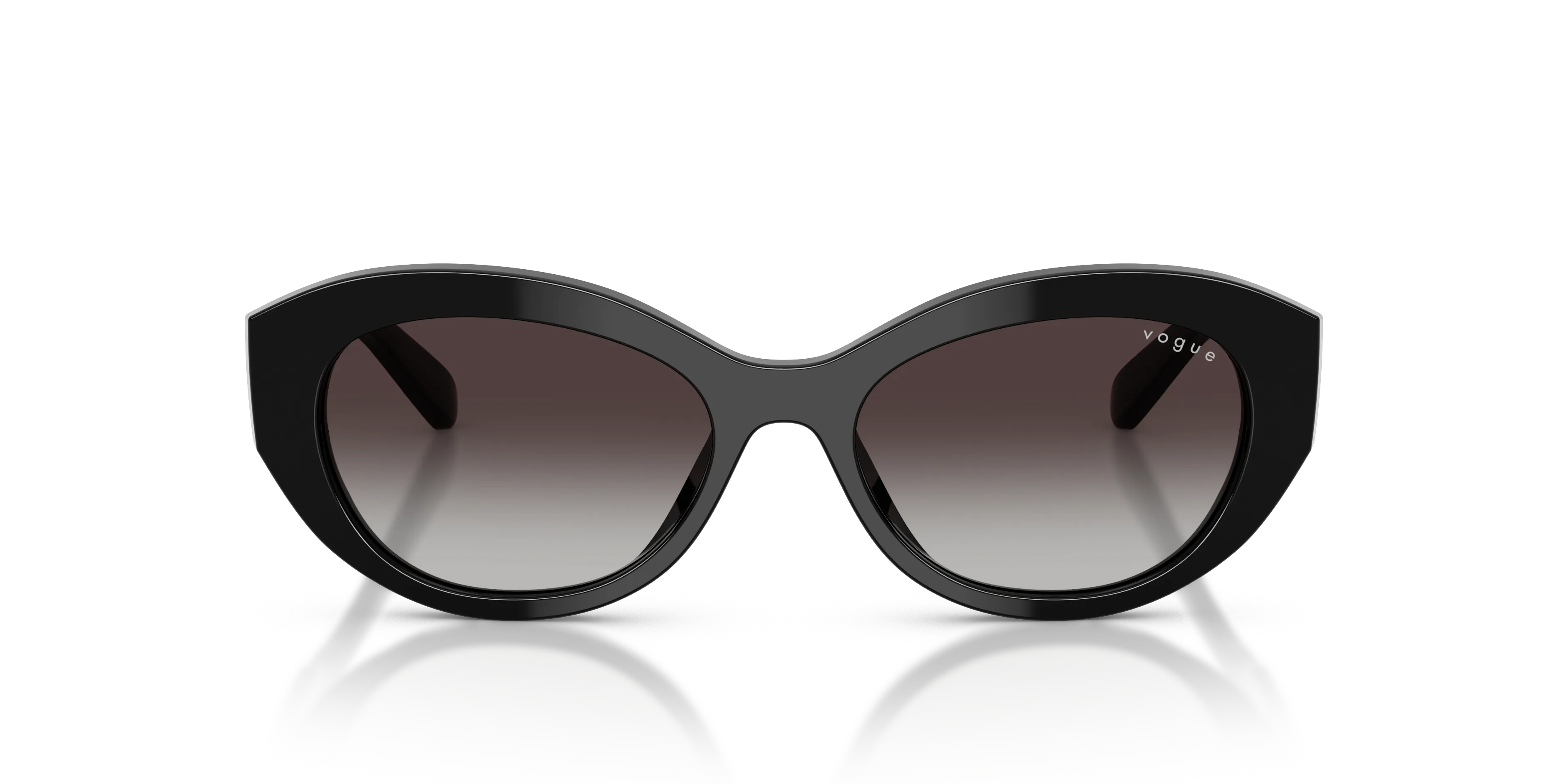 VOGUE EYEWEAR VO5659SU W44/8G Occhiali da sole Acetato Nero Grigio Geometrica Normale Sfumato - immagine 3