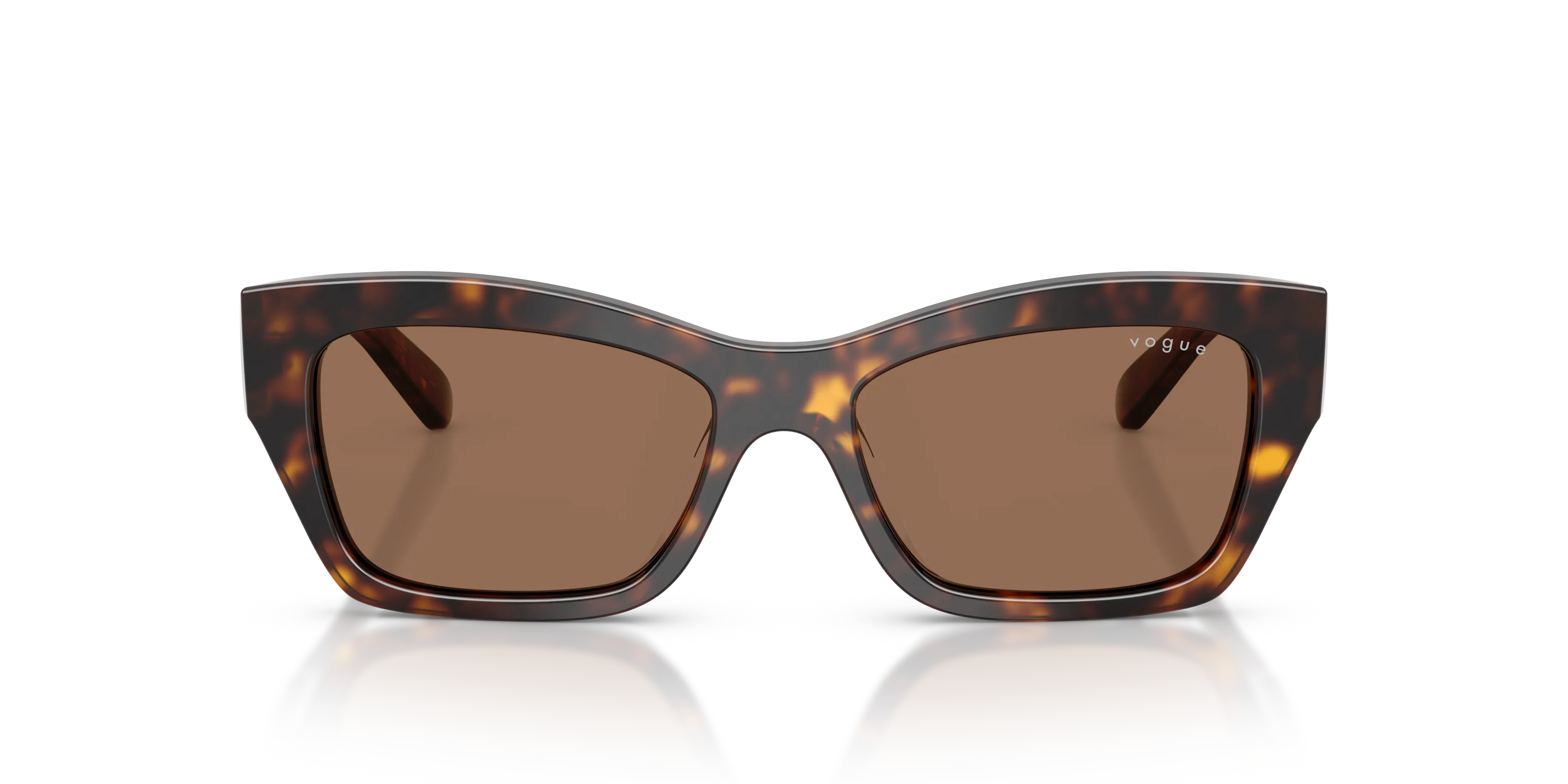 VOGUE EYEWEAR VO5658SU W65673 Occhiali da sole Acetato Marrone Marrone Farfalla Normale - immagine 3
