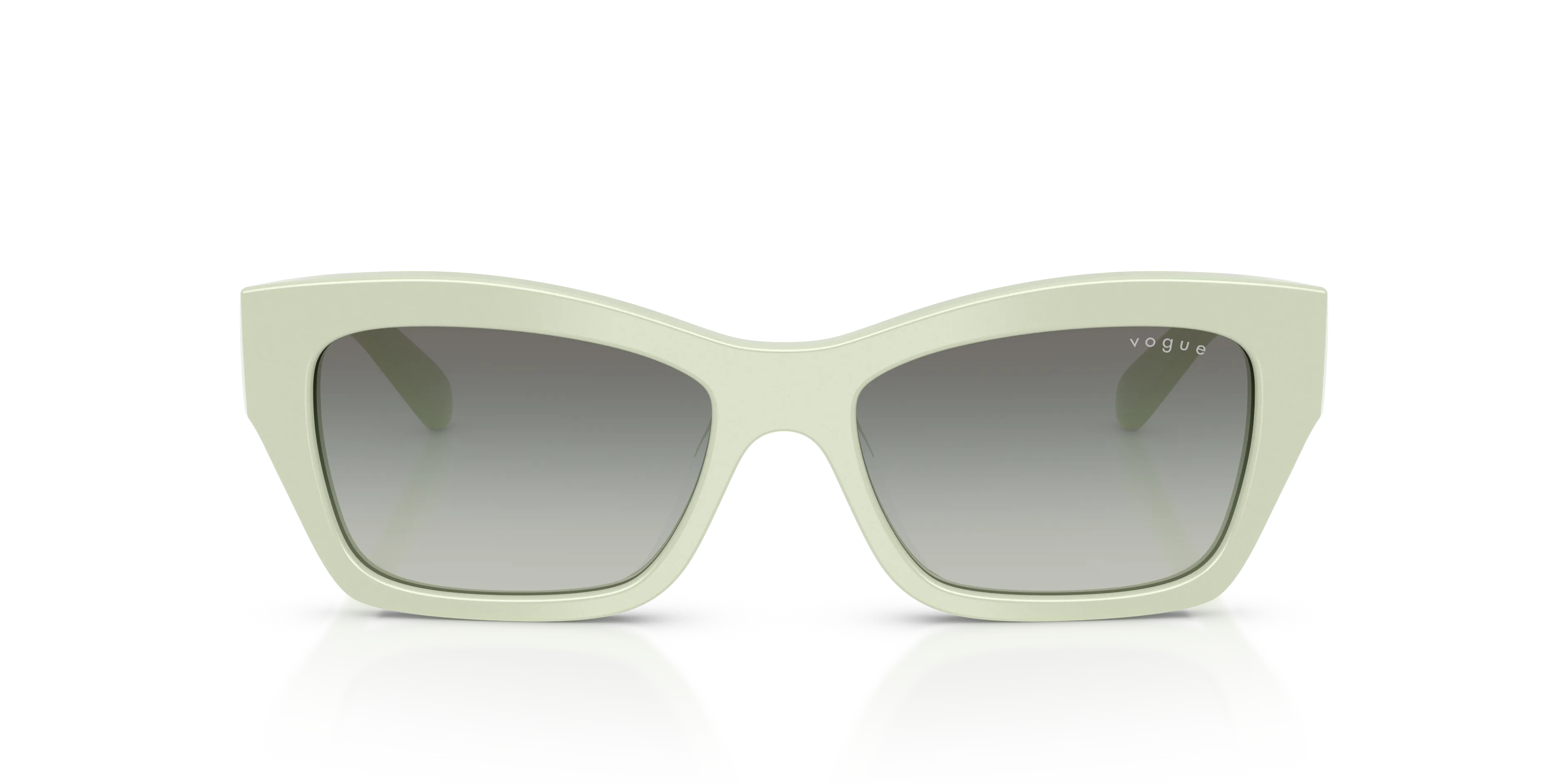 VOGUE EYEWEAR VO5658SU 324311 Occhiali da sole Acetato Verde Grigio Farfalla Normale Sfumato - immagine 3