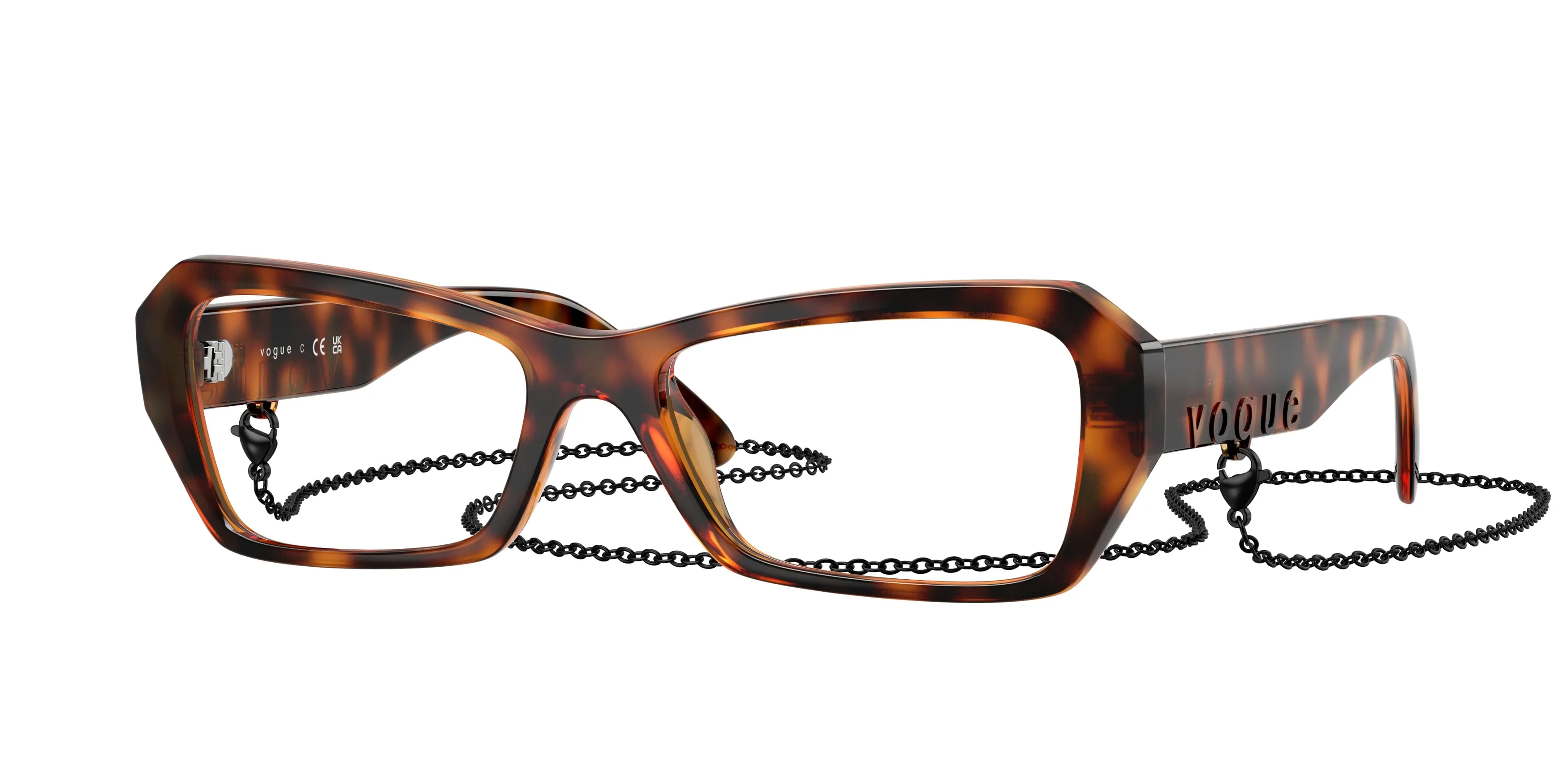 VOGUE EYEWEAR VO5656U W656 Montature da vista Nylon Marrone Farfalla Normale - immagine 1