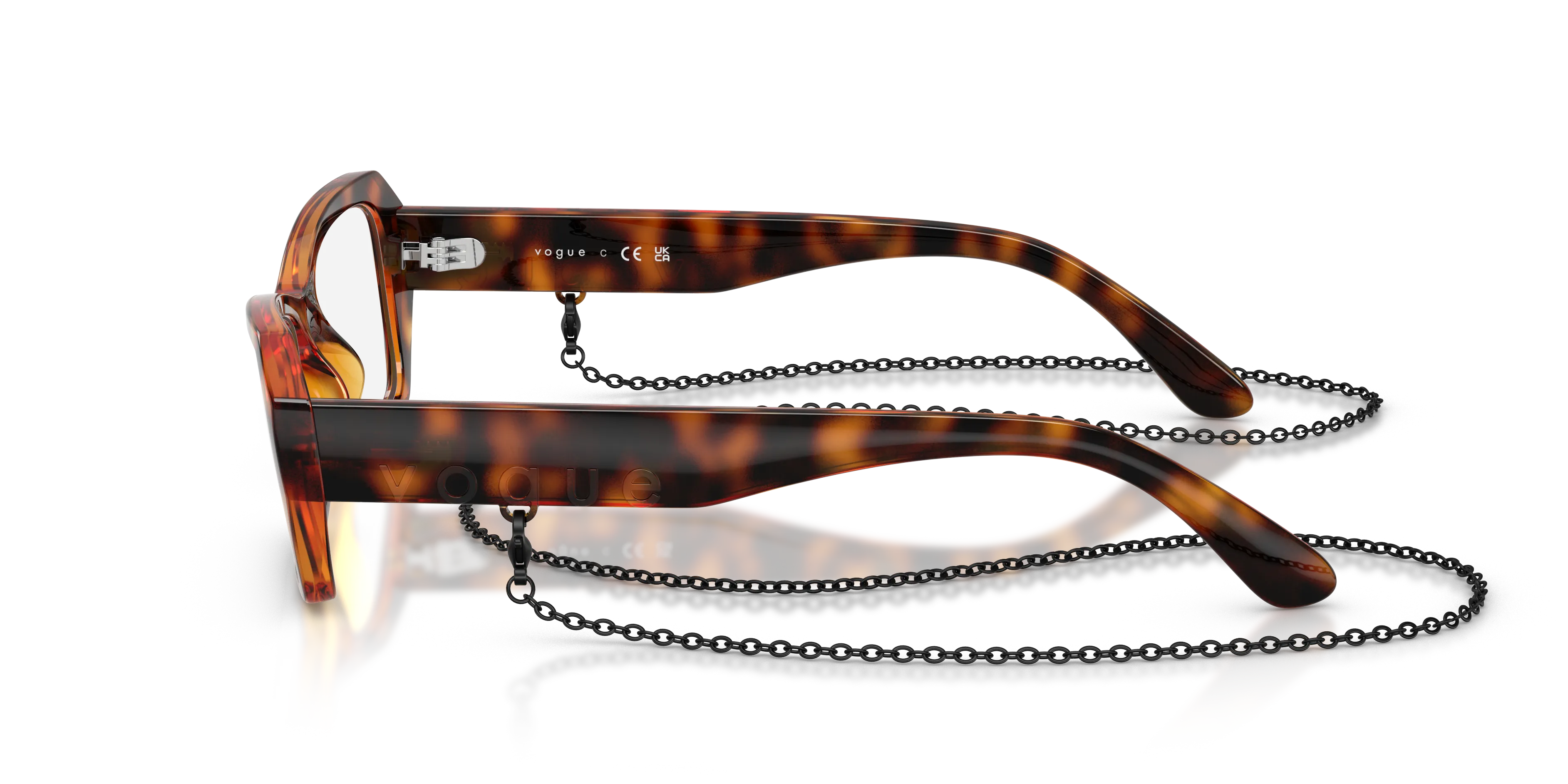 VOGUE EYEWEAR VO5656U W656 Montature da vista Nylon Marrone Farfalla Normale - immagine 4
