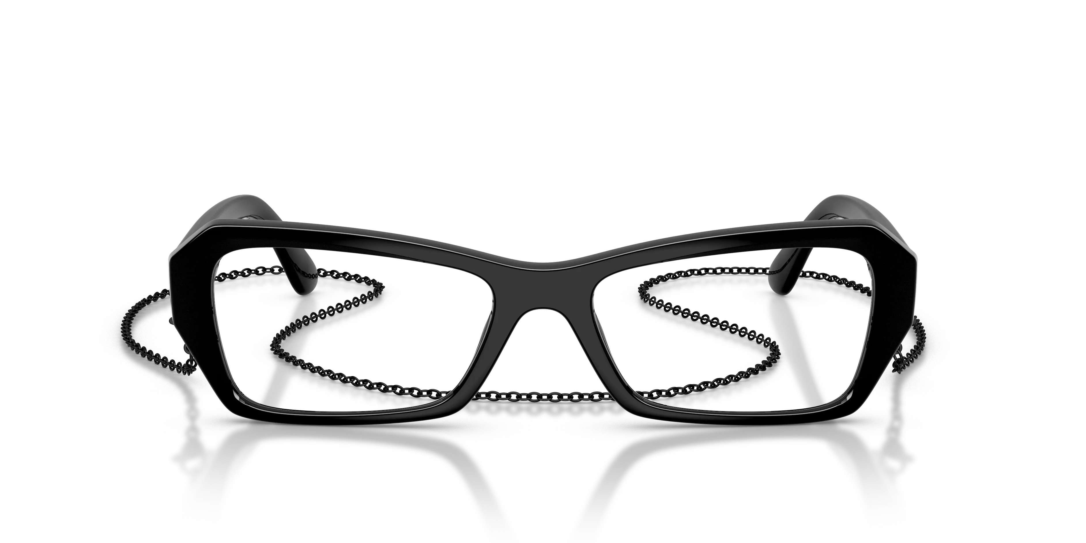 VOGUE EYEWEAR VO5656U W44 Montature da vista Nylon Nero Farfalla Normale - immagine 3