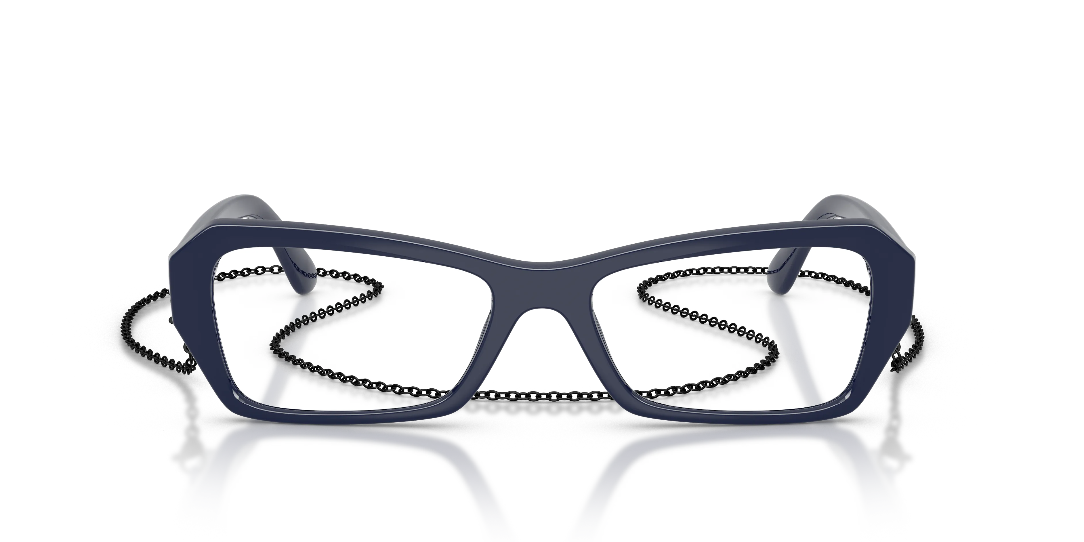 VOGUE EYEWEAR VO5656U 3240 Montature da vista Nylon Blu Farfalla Normale - immagine 3