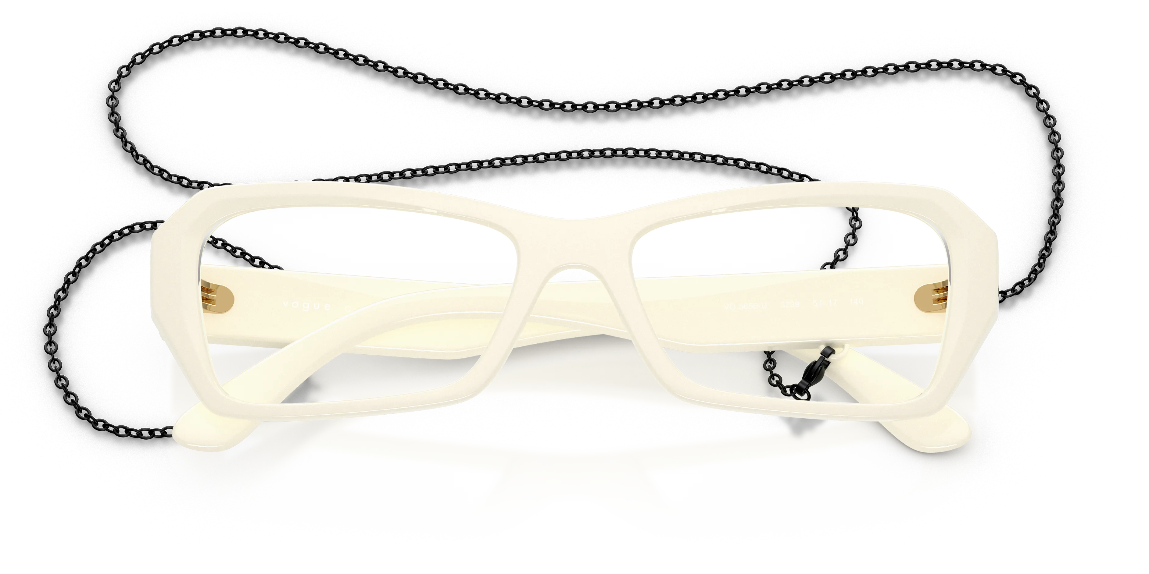 VOGUE EYEWEAR VO5656U 3239 Montature da vista Nylon Bianco Farfalla Normale - immagine 2