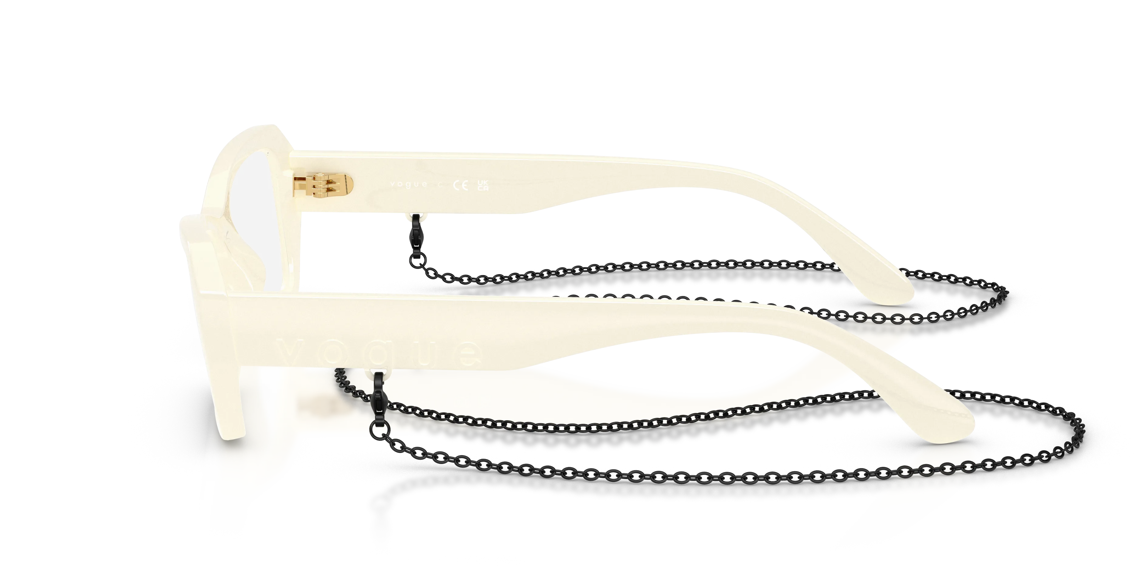VOGUE EYEWEAR VO5656U 3239 Montature da vista Nylon Bianco Farfalla Normale - immagine 4