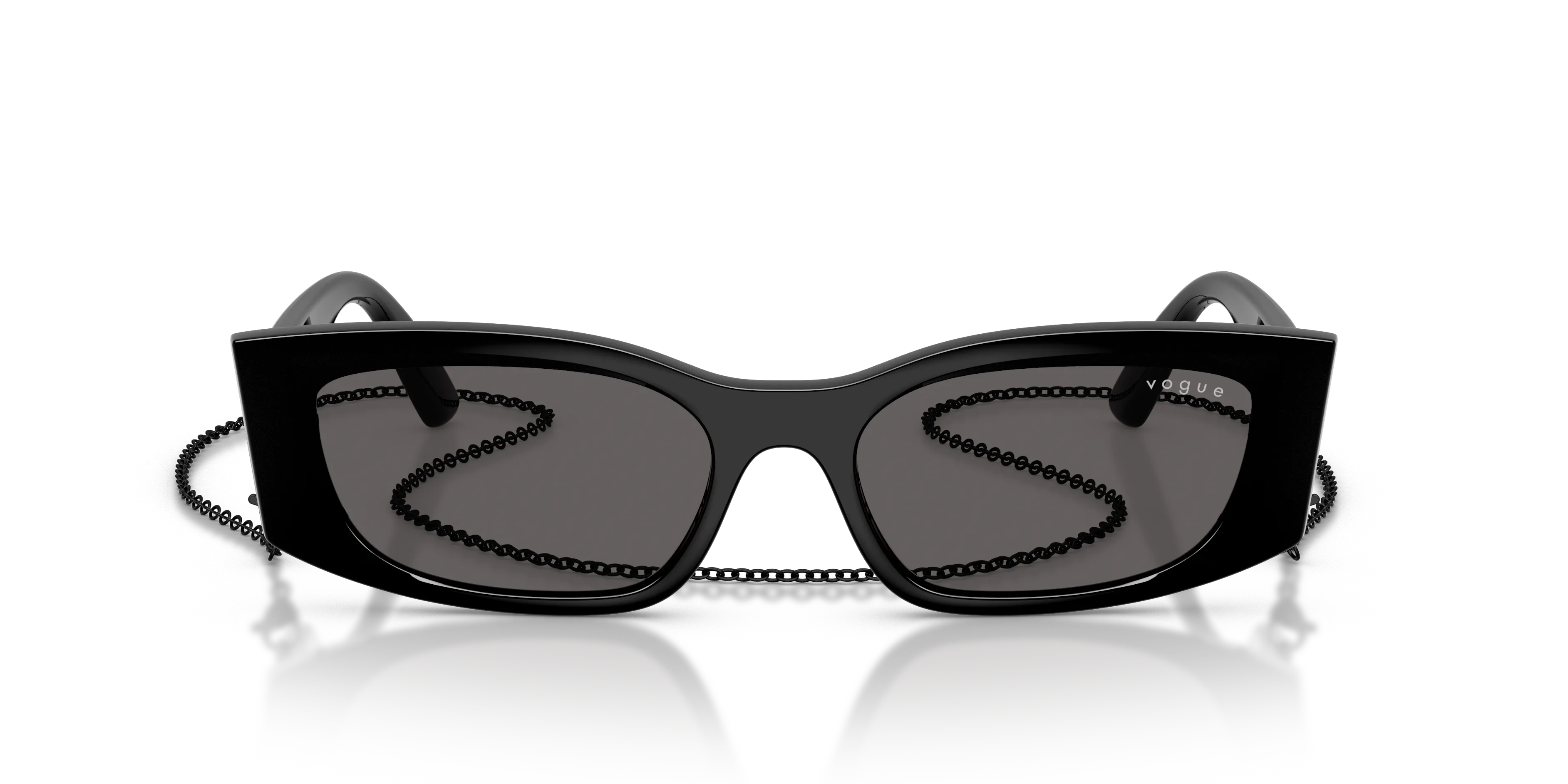 VOGUE EYEWEAR VO5655SU W44/87 Occhiali da sole Nylon Nero Grigio Pillow Normale - immagine 3