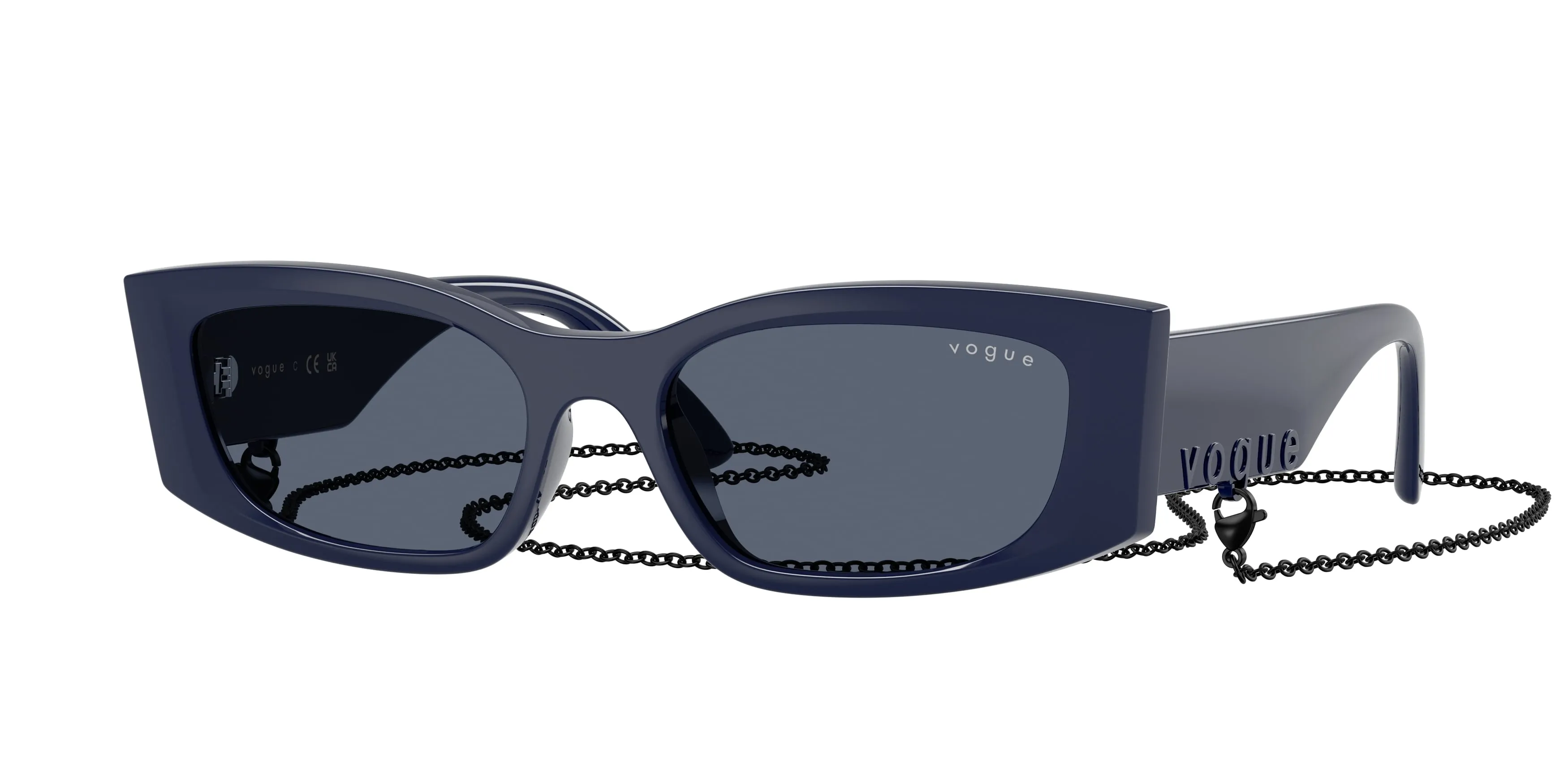 VOGUE EYEWEAR VO5655SU 324087 Occhiali da sole Nylon Blu Grigio Pillow Normale - immagine 1