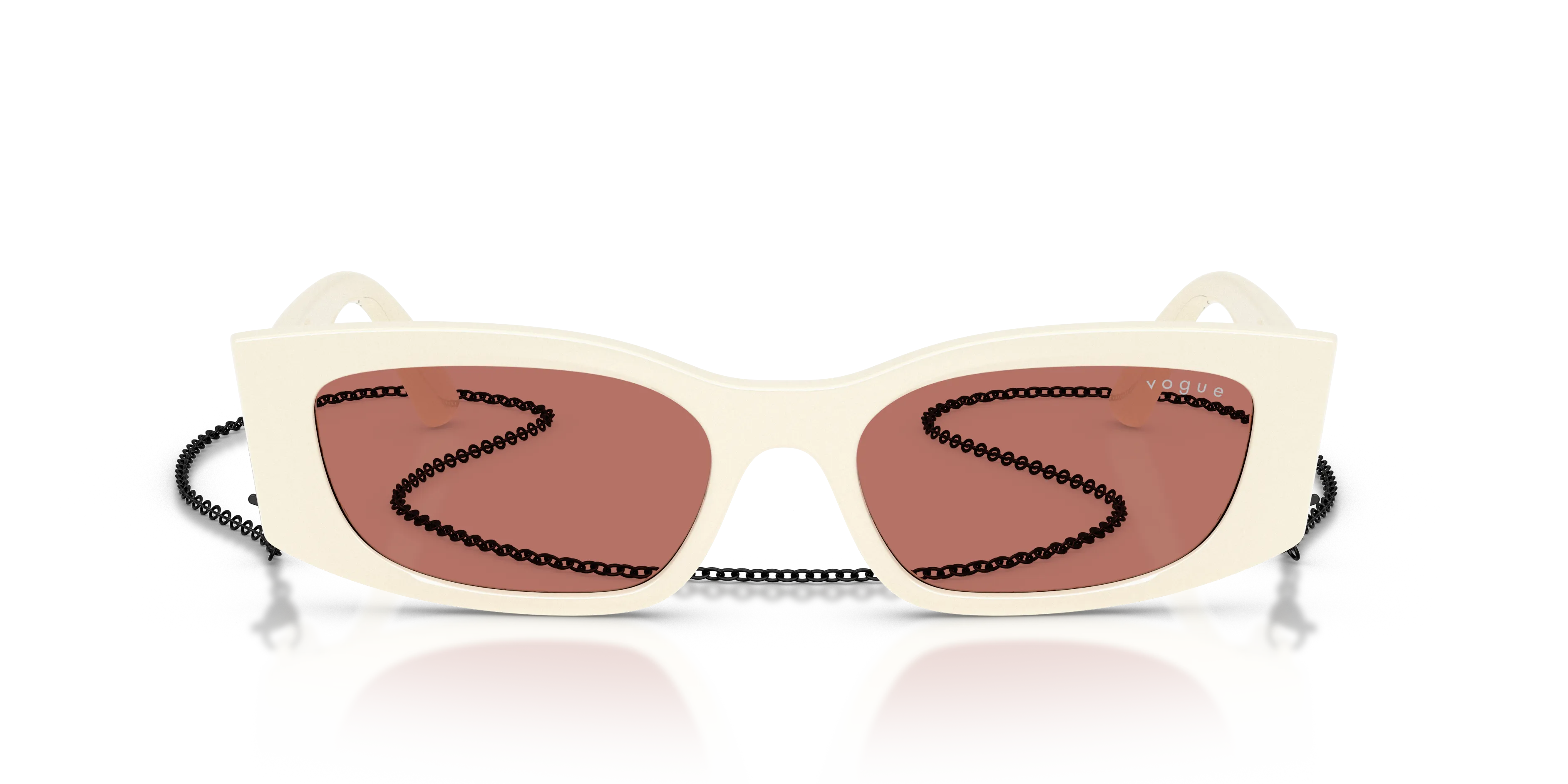 VOGUE EYEWEAR VO5655SU 323975 Occhiali da sole Nylon Bianco Rosso Pillow Normale - immagine 3
