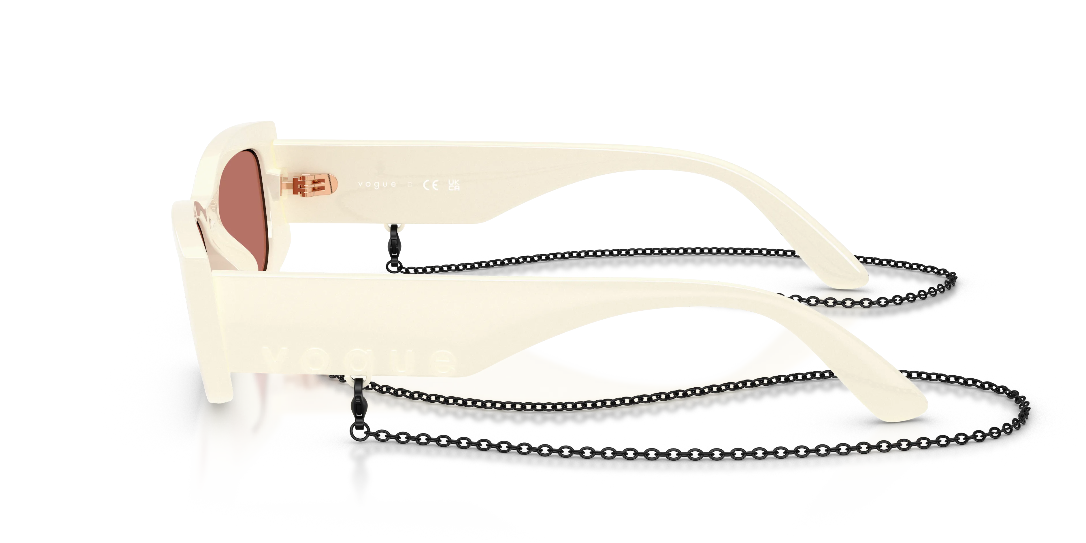 VOGUE EYEWEAR VO5655SU 323975 Occhiali da sole Nylon Bianco Rosso Pillow Normale - immagine 4