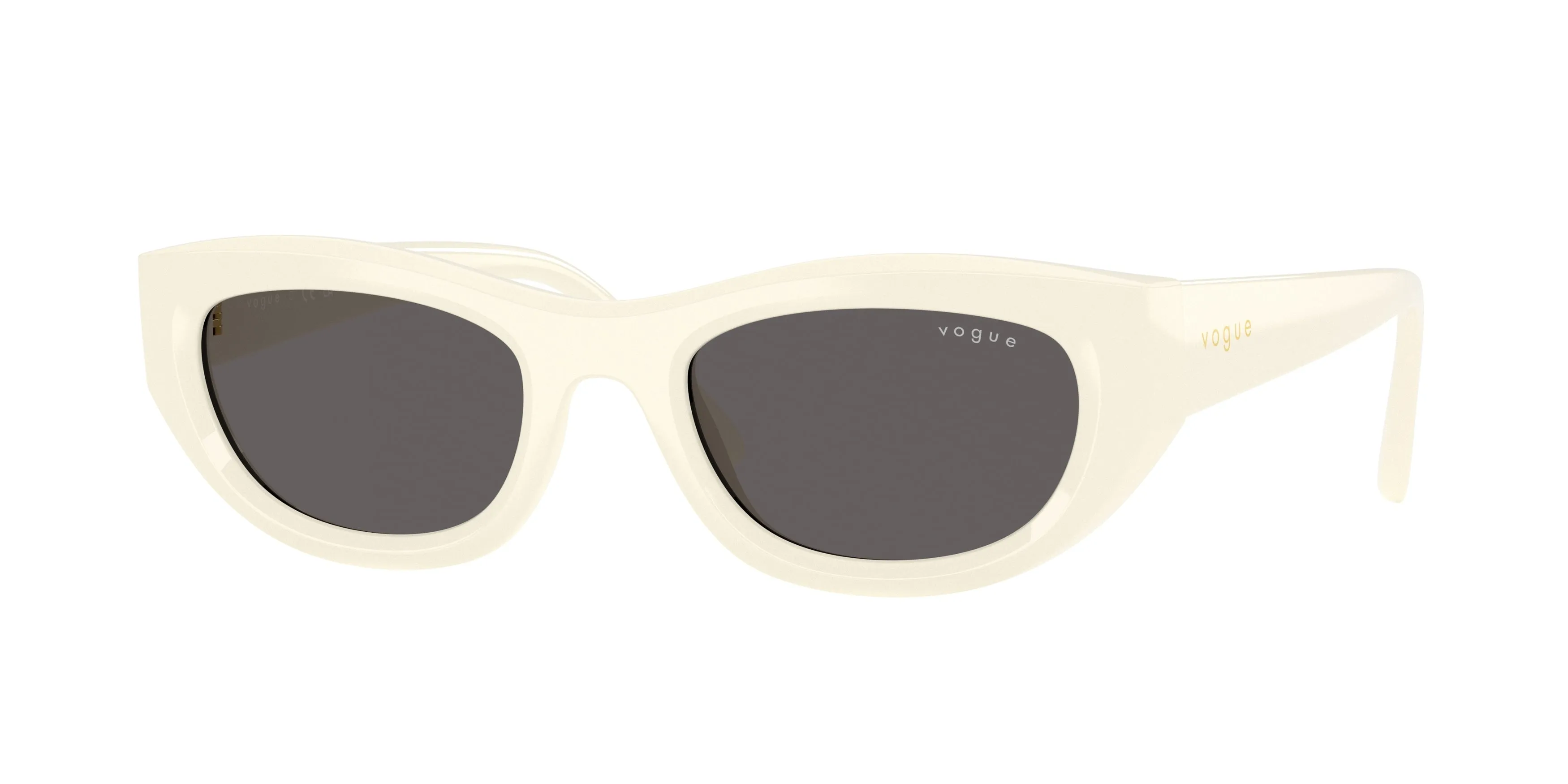 VOGUE EYEWEAR VO5616S 316787 Occhiali da sole Nylon Bianco Grigio Cat Eye Normale - immagine 1