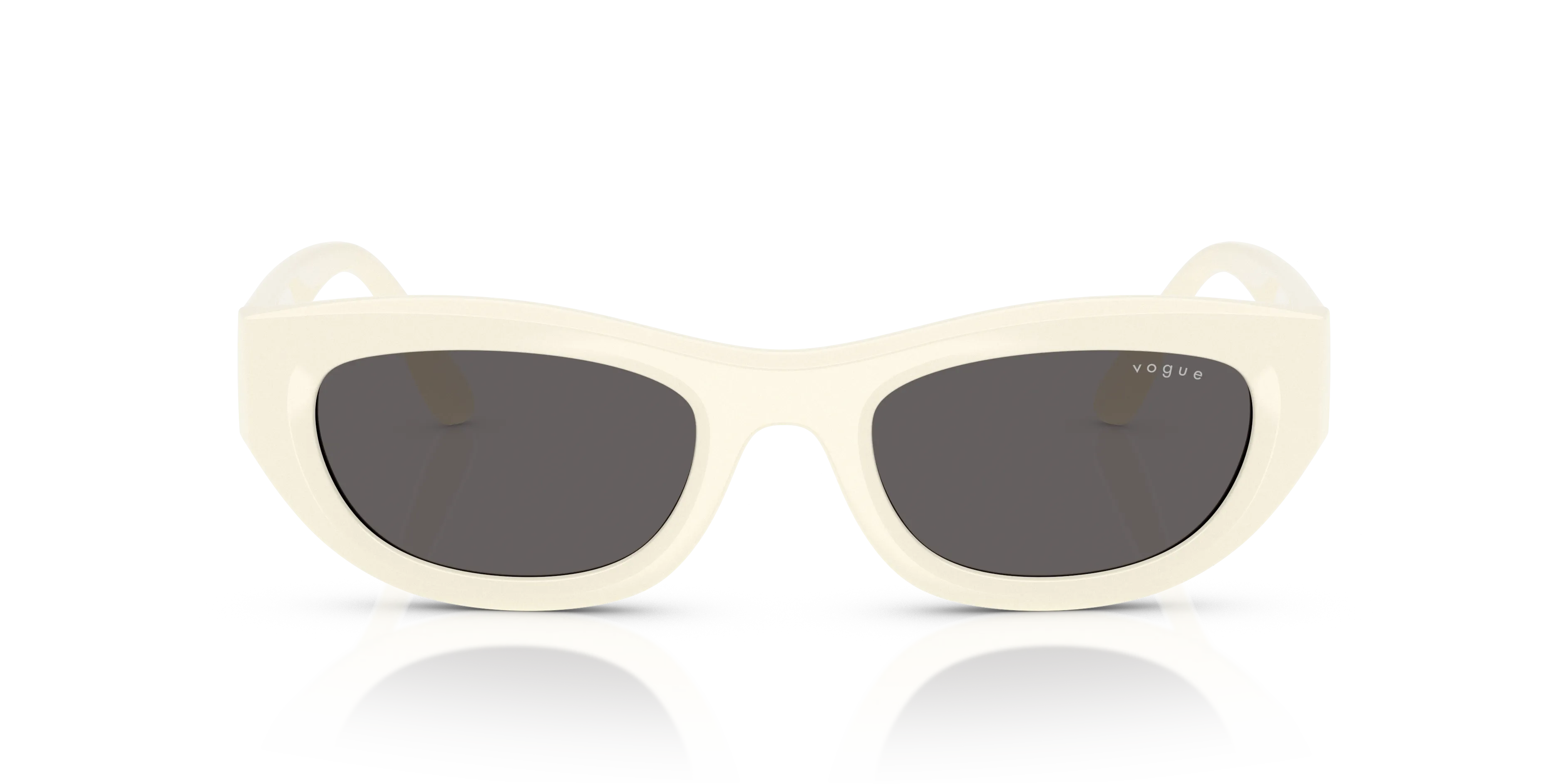 VOGUE EYEWEAR VO5616S 316787 Occhiali da sole Nylon Bianco Grigio Cat Eye Normale - immagine 3