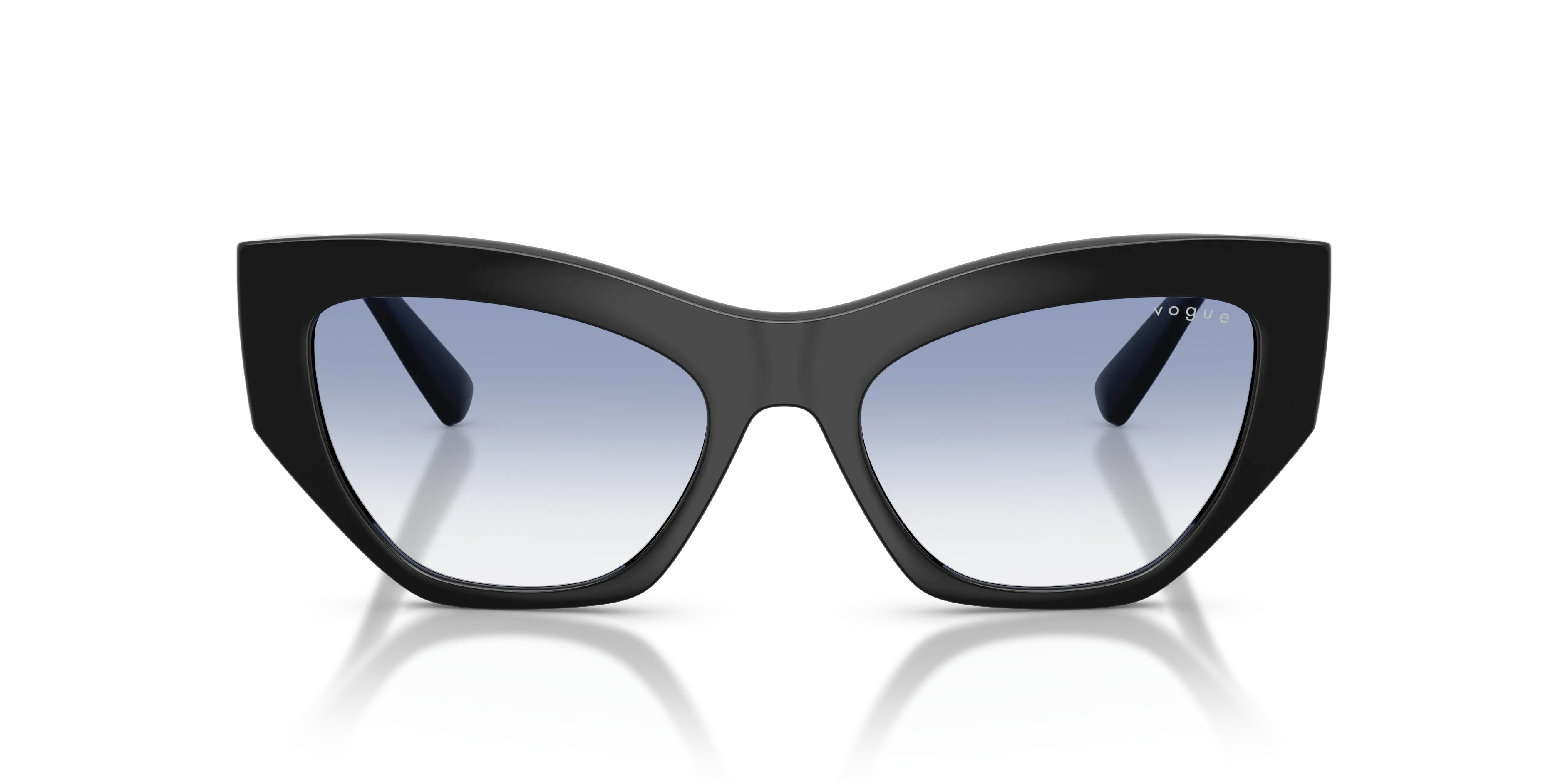 VOGUE EYEWEAR VO5607S W44/19 Occhiali da sole Nylon Nero Blu Geometrica Normale Sfumato - immagine 3