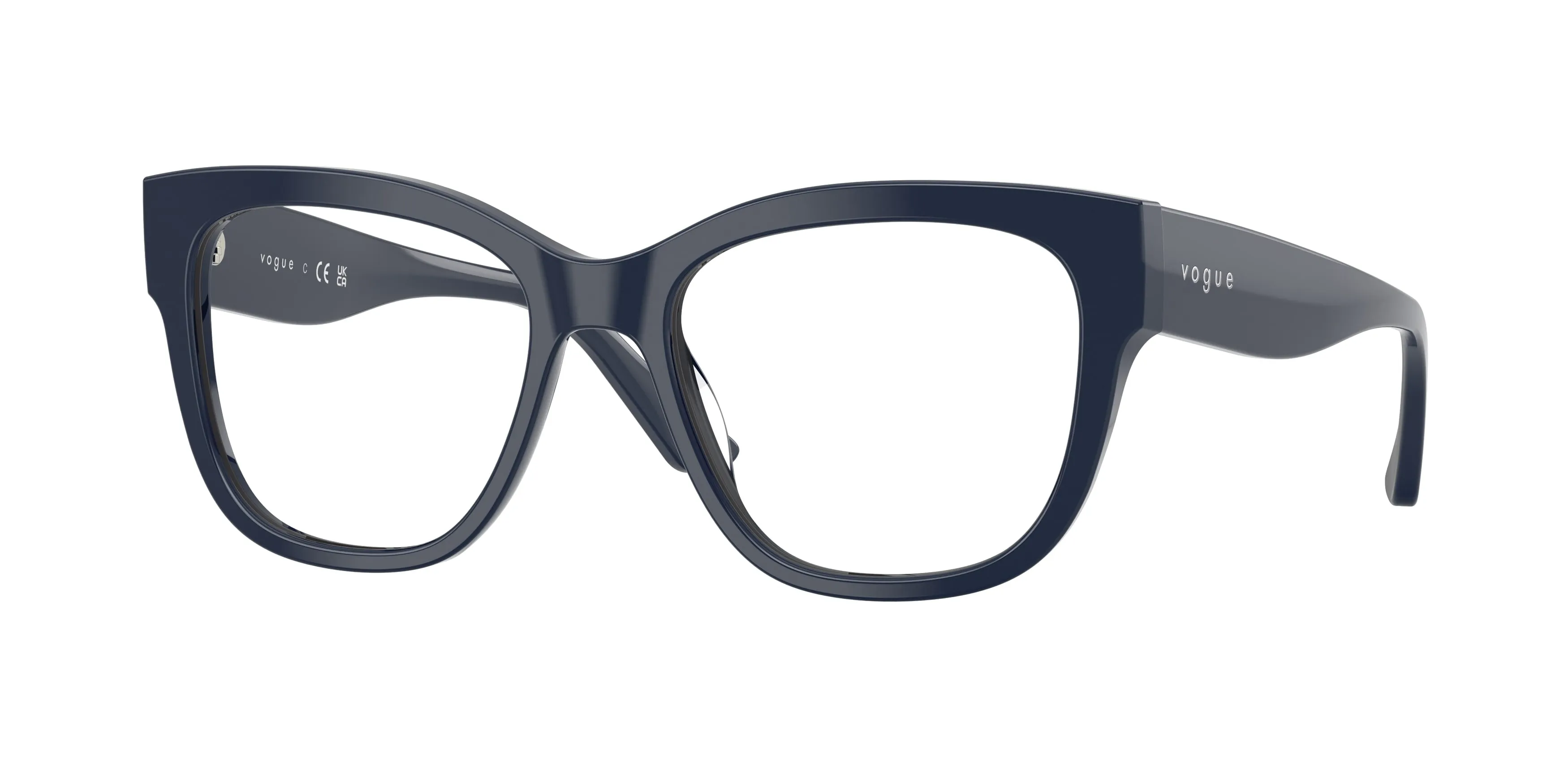 VOGUE EYEWEAR VO5605 3240 Montature da vista Acetato Blu Squadrata Normale - immagine 1
